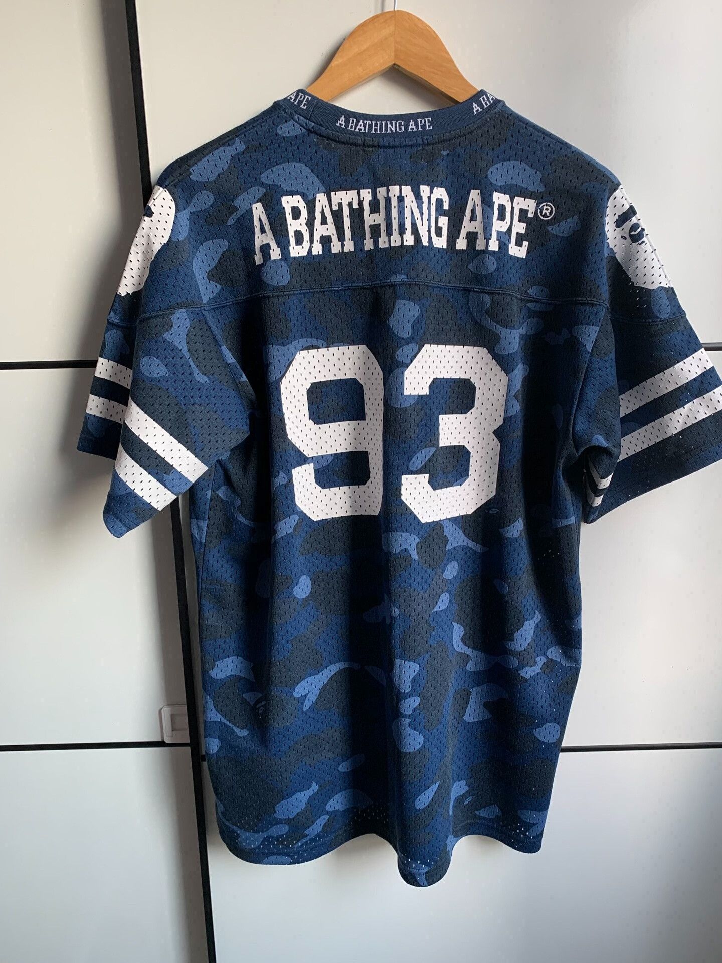 Bape BAPE 93 Camo Mesh Short Sleeve Size US L / EU 52-54 / 3 - 7 Thumbnail