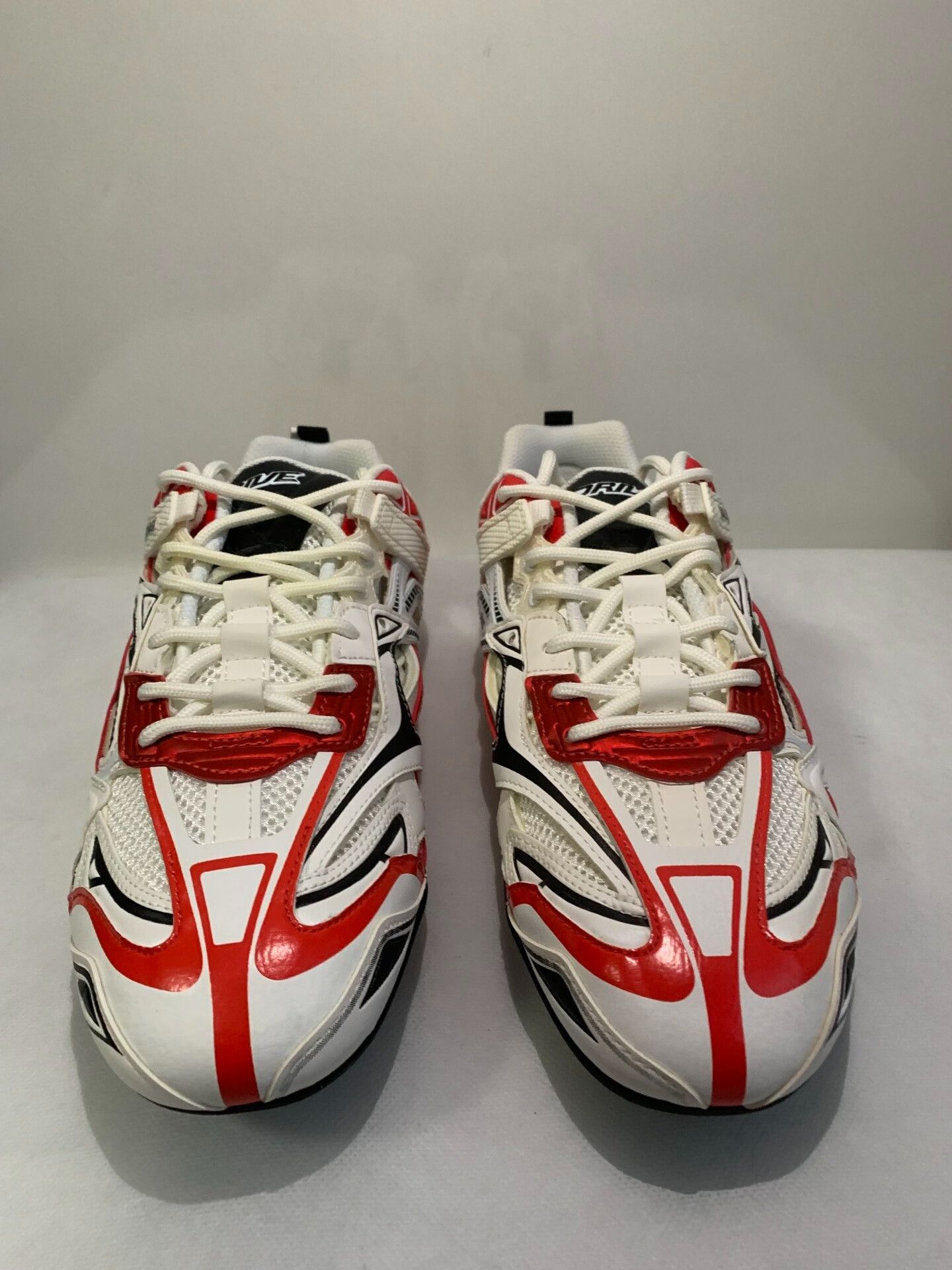 Balenciaga Balenciaga Drive Red White Racing Shoes Size US 7 / EU 40 - 2 Thumbnail