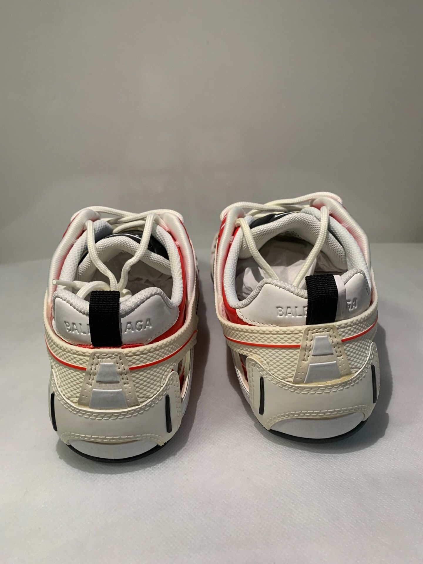 Balenciaga Balenciaga Drive Red White Racing Shoes Size US 7 / EU 40 - 5 Thumbnail