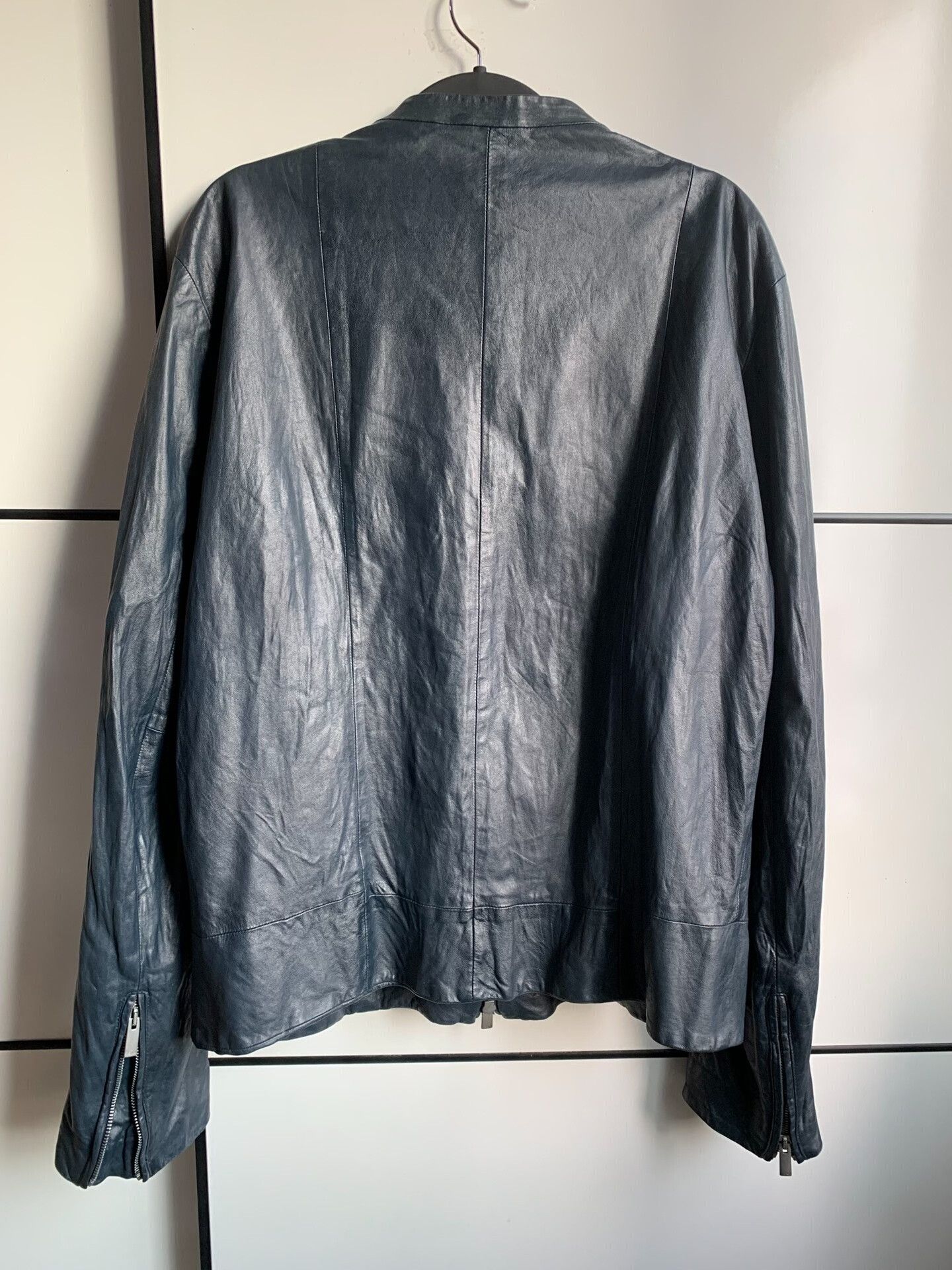 Fendi FENDI Men's Leather Jacket Size US L / EU 52-54 / 3 - 8 Thumbnail