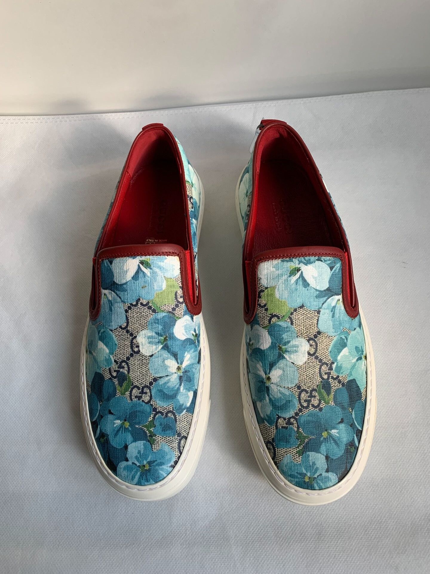 Gucci Gucci Floral Slip-On Canvas Shoes Size US 6 / IT 36 - 2 Thumbnail
