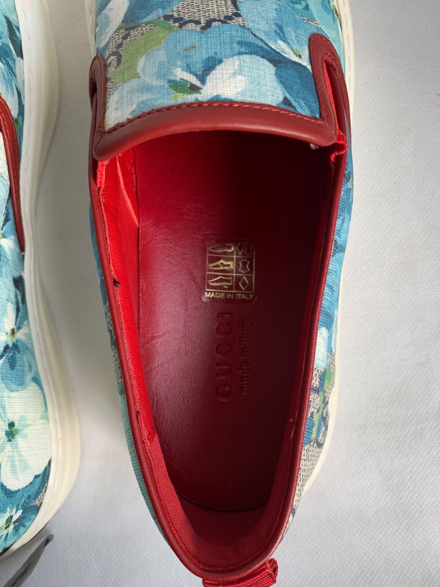 Gucci Gucci Floral Slip-On Canvas Shoes Size US 6 / IT 36 - 7 Thumbnail