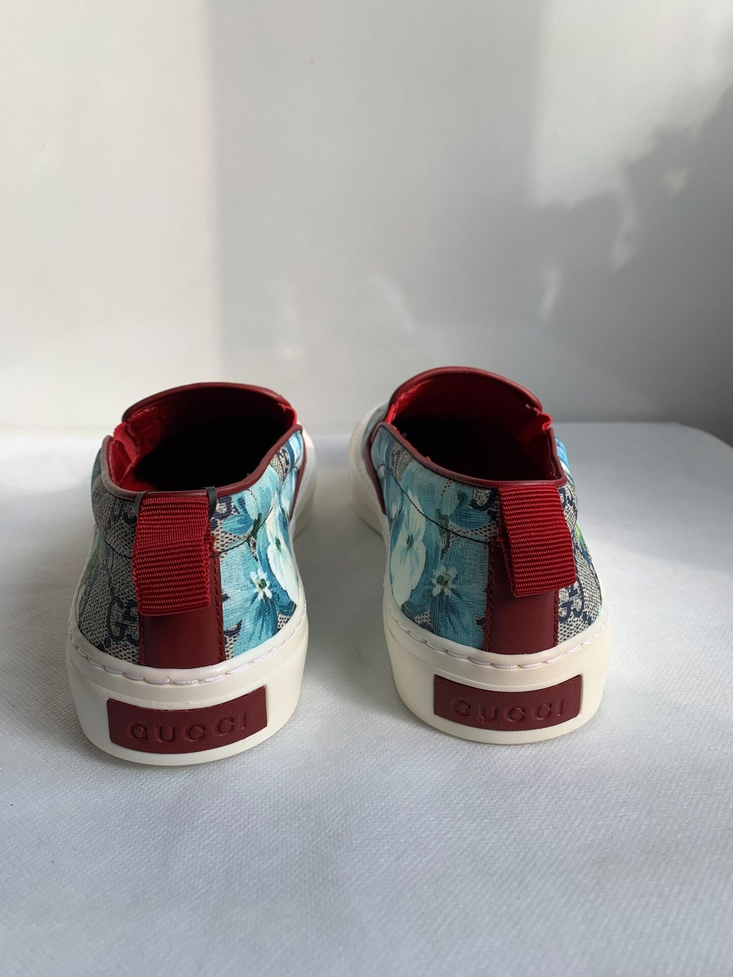 Gucci Gucci Floral Slip-On Canvas Shoes Size US 6 / IT 36 - 5 Thumbnail