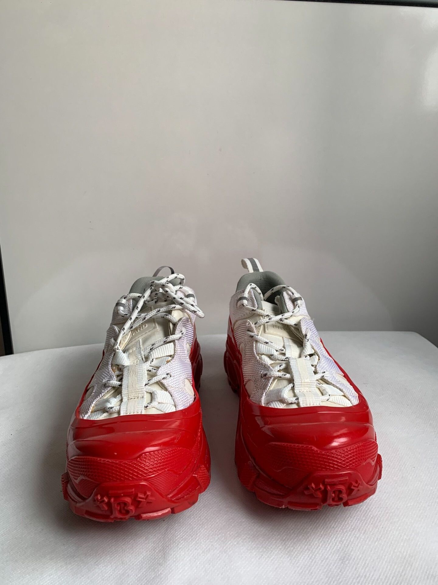 Burberry Burberry Arthur Red Dad Shoes Size US 5 / IT 35 - 2 Thumbnail