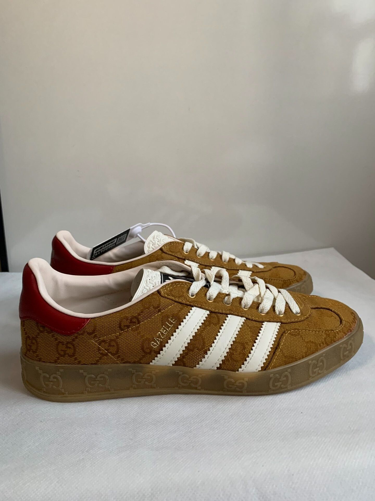 Gucci Gucci x Adidas Collaboration Trainers Size US 8.5 / EU 41-42 - 3 Thumbnail