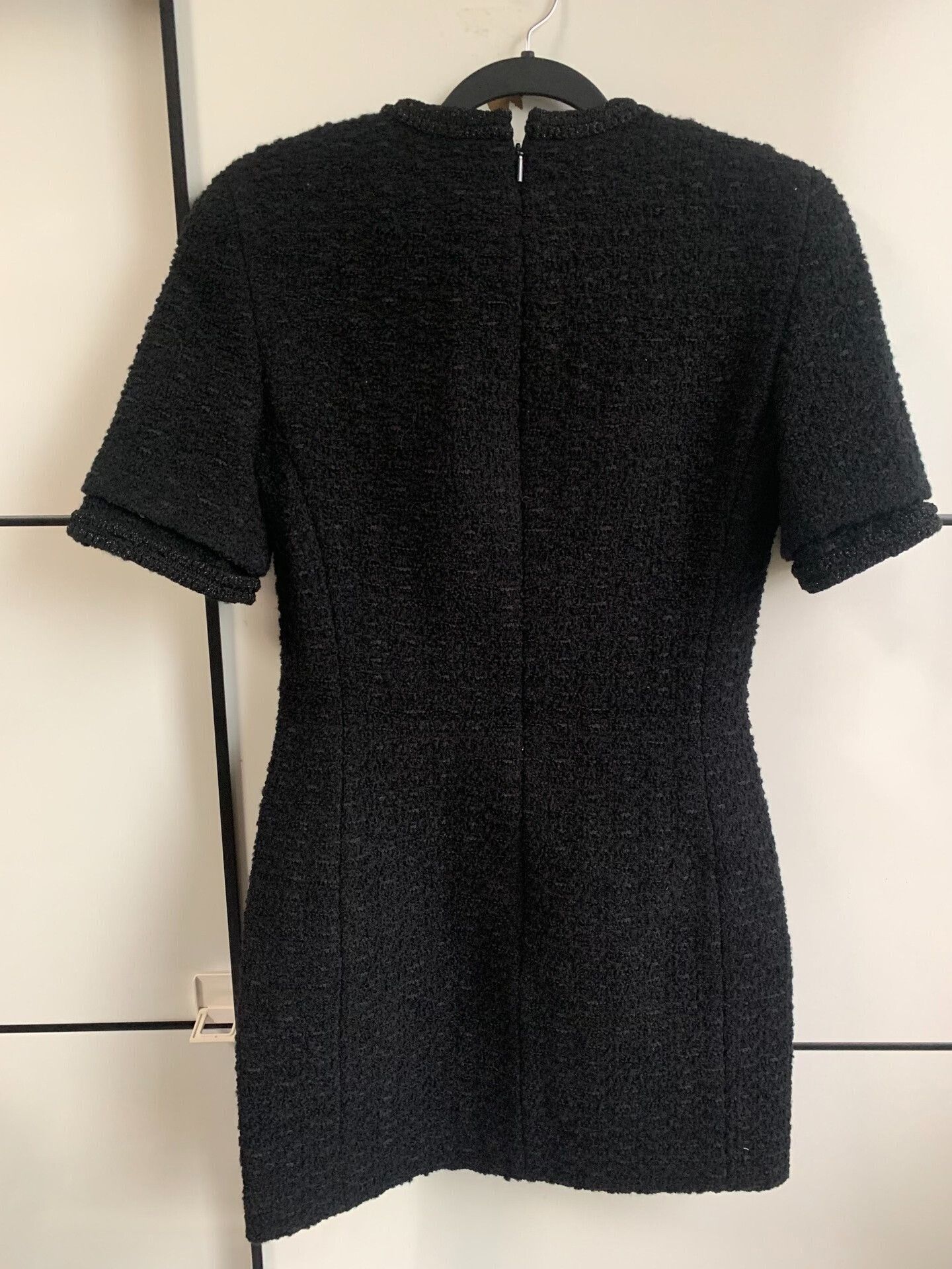 Saint Laurent Paris Saint Laurent Tweed Little Black Dress Size XS / US 0-2 / IT 36-38 - 5 Thumbnail