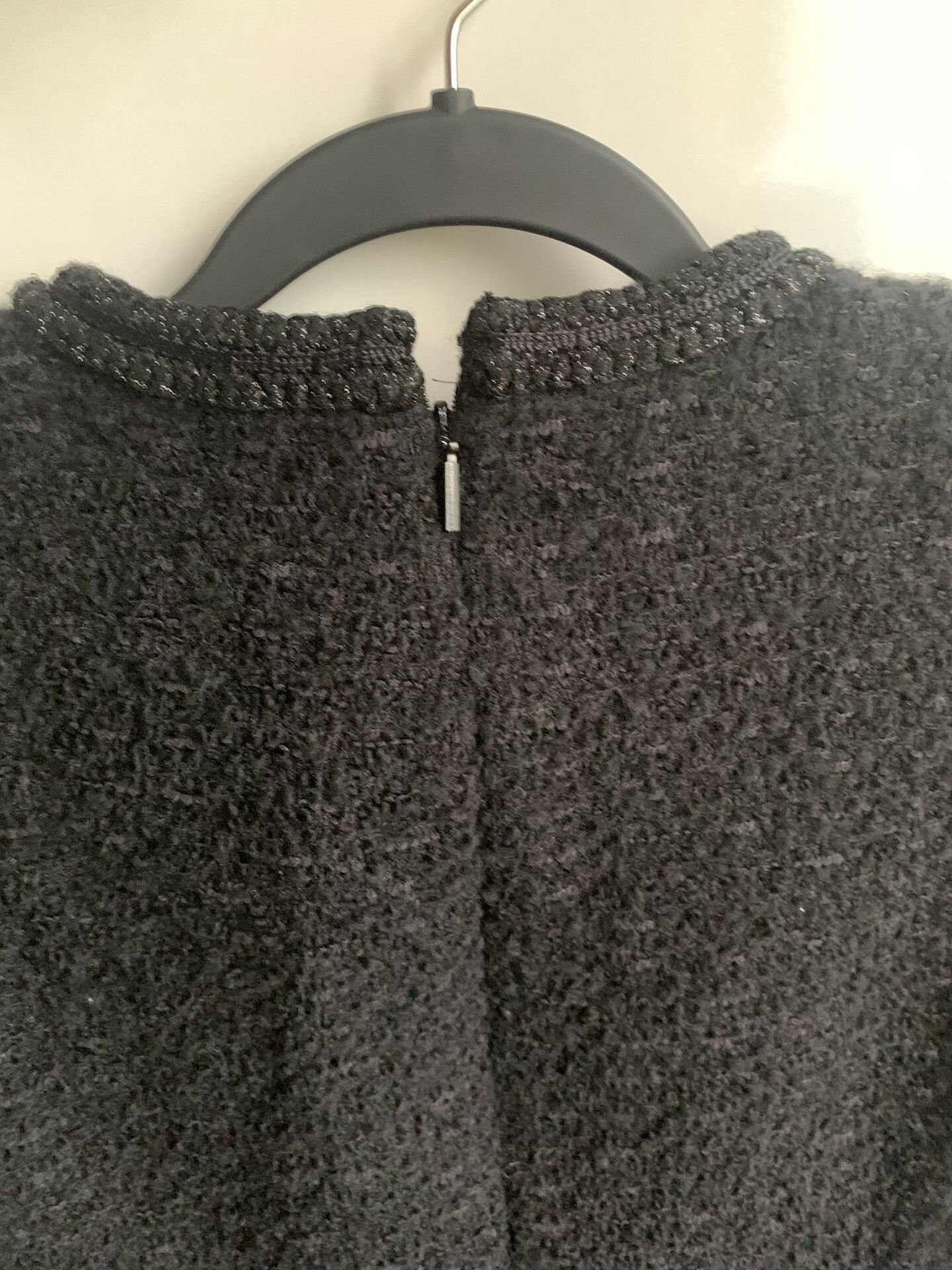 Saint Laurent Paris Saint Laurent Tweed Little Black Dress Size XS / US 0-2 / IT 36-38 - 6 Thumbnail