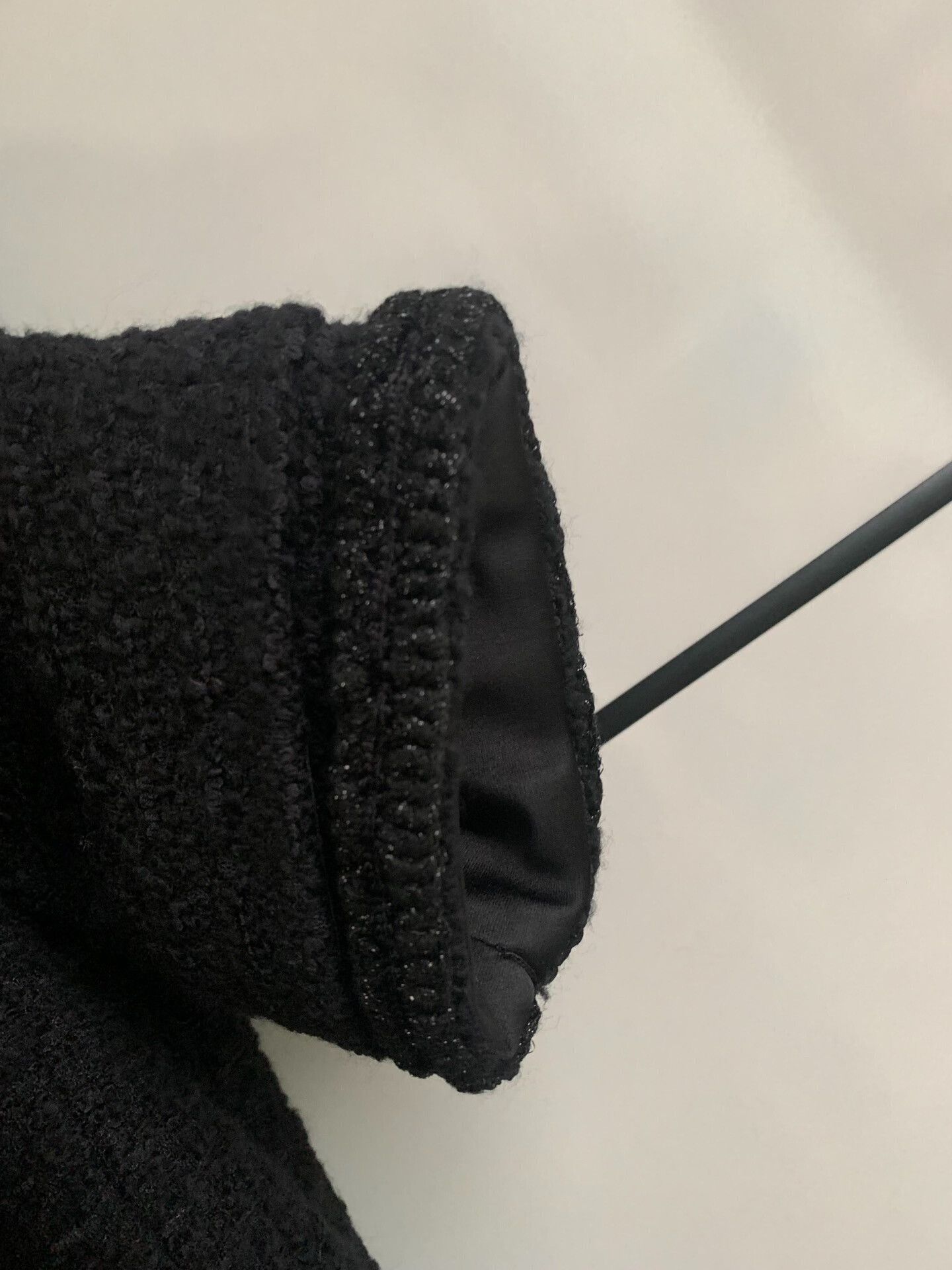 Saint Laurent Paris Saint Laurent Tweed Little Black Dress Size XS / US 0-2 / IT 36-38 - 7 Thumbnail