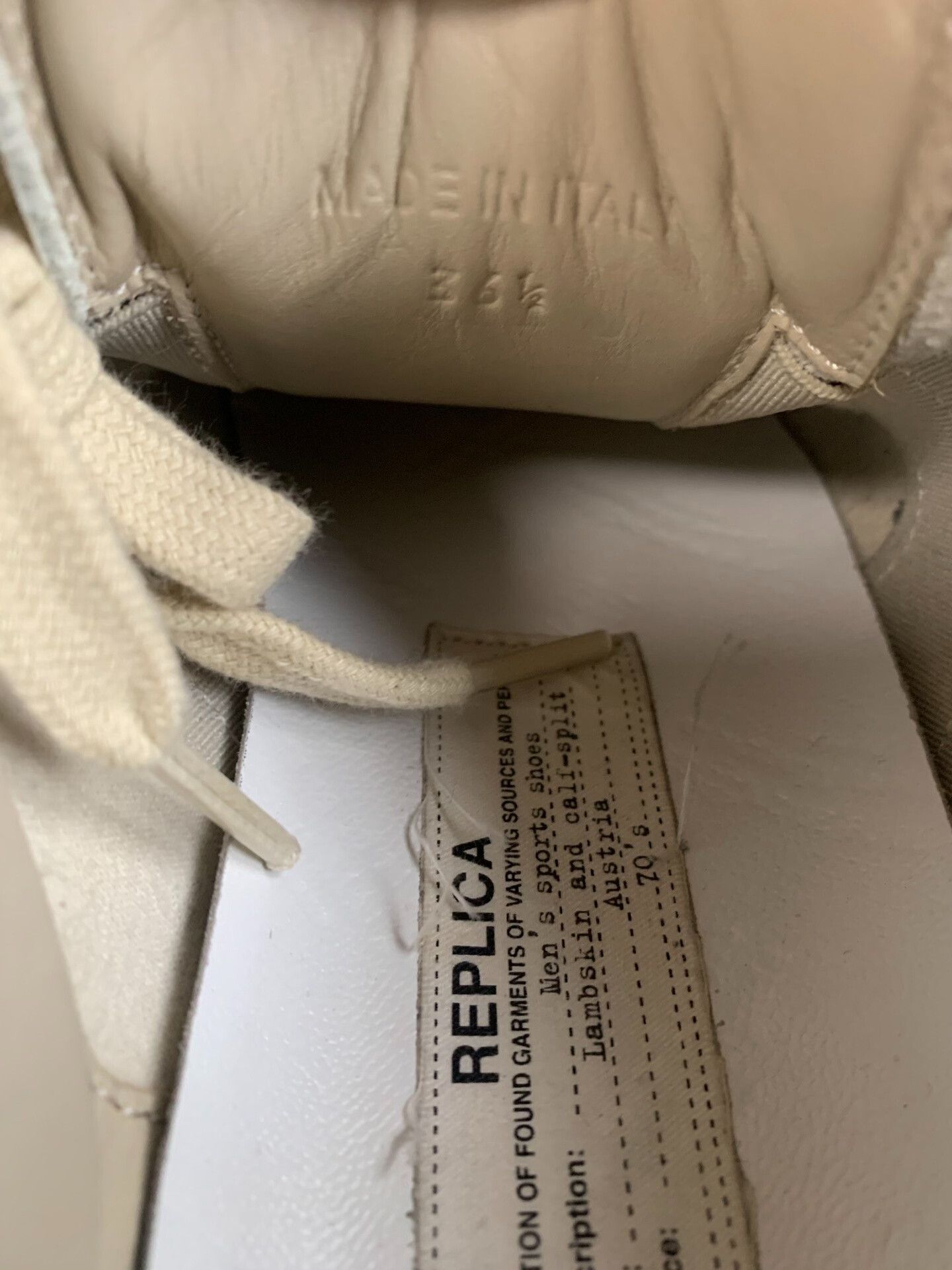 Maison Margiela Maison Margiela Replica Sneakers Size US 5.5 / IT 35.5 - 6 Thumbnail