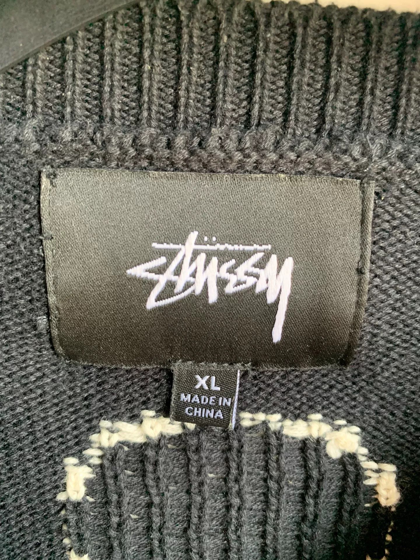 Stussy Stussy SS22 Crown Print Crewneck Sweater Size US XL / EU 56 / 4 - 4 Thumbnail
