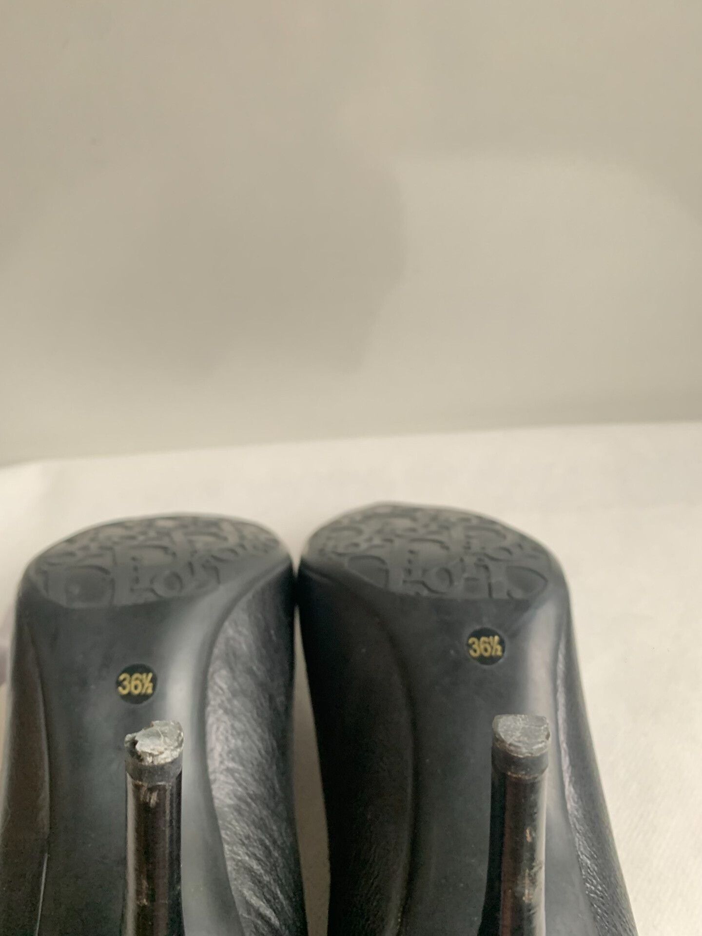 Dior Dior Vintage John Galliano Black Heels Size US 5 / IT 35 - 8 Thumbnail