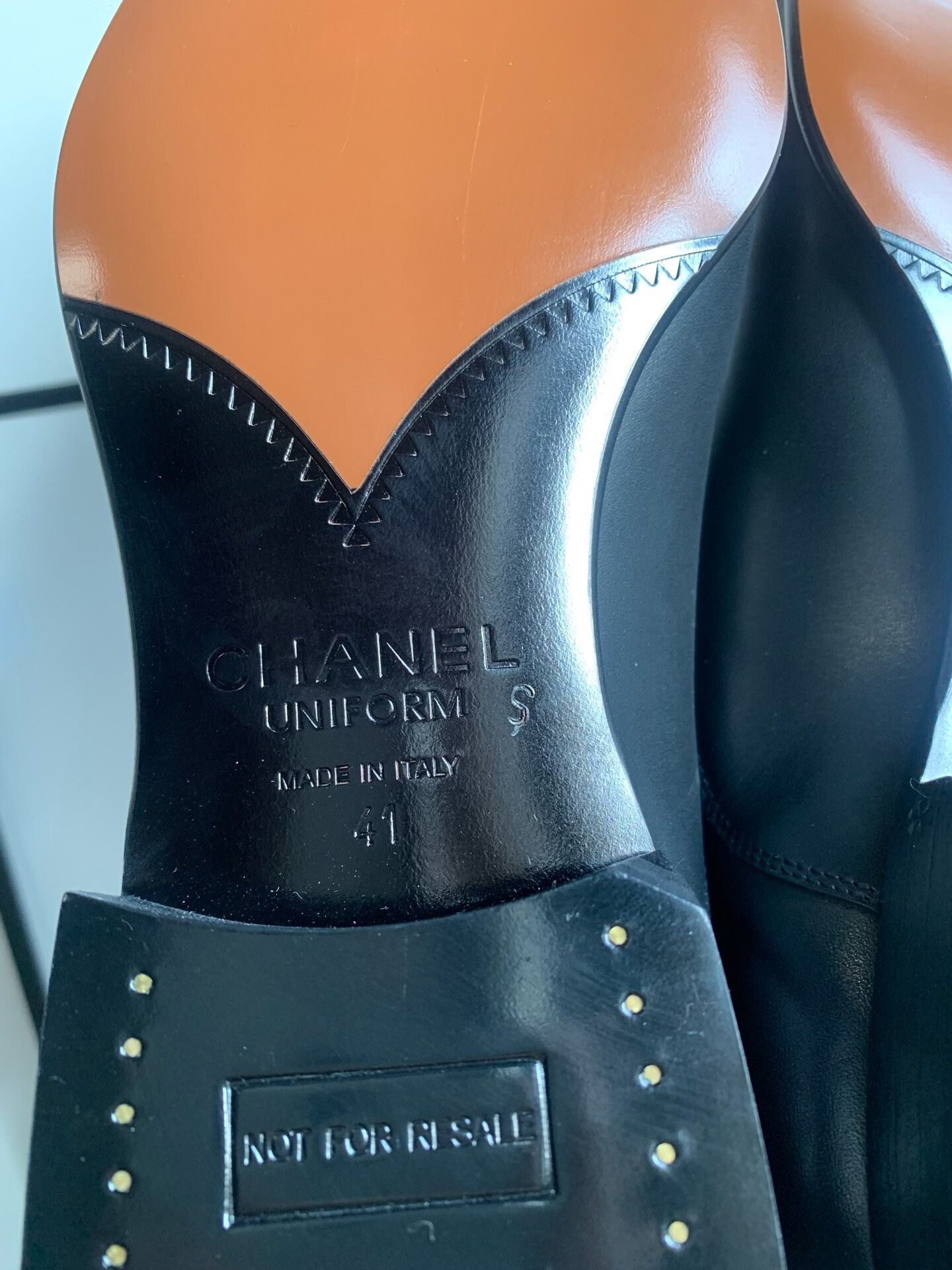 Chanel Chanel Classic Formal Leather Shoes Size US 8 / EU 41 - 7 Thumbnail