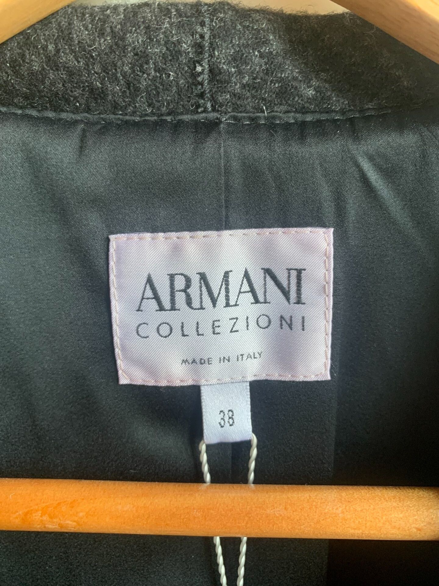 Armani Collezioni Armani Collezioni Wool Coat Size S / US 4 / IT 40 - 3 Thumbnail