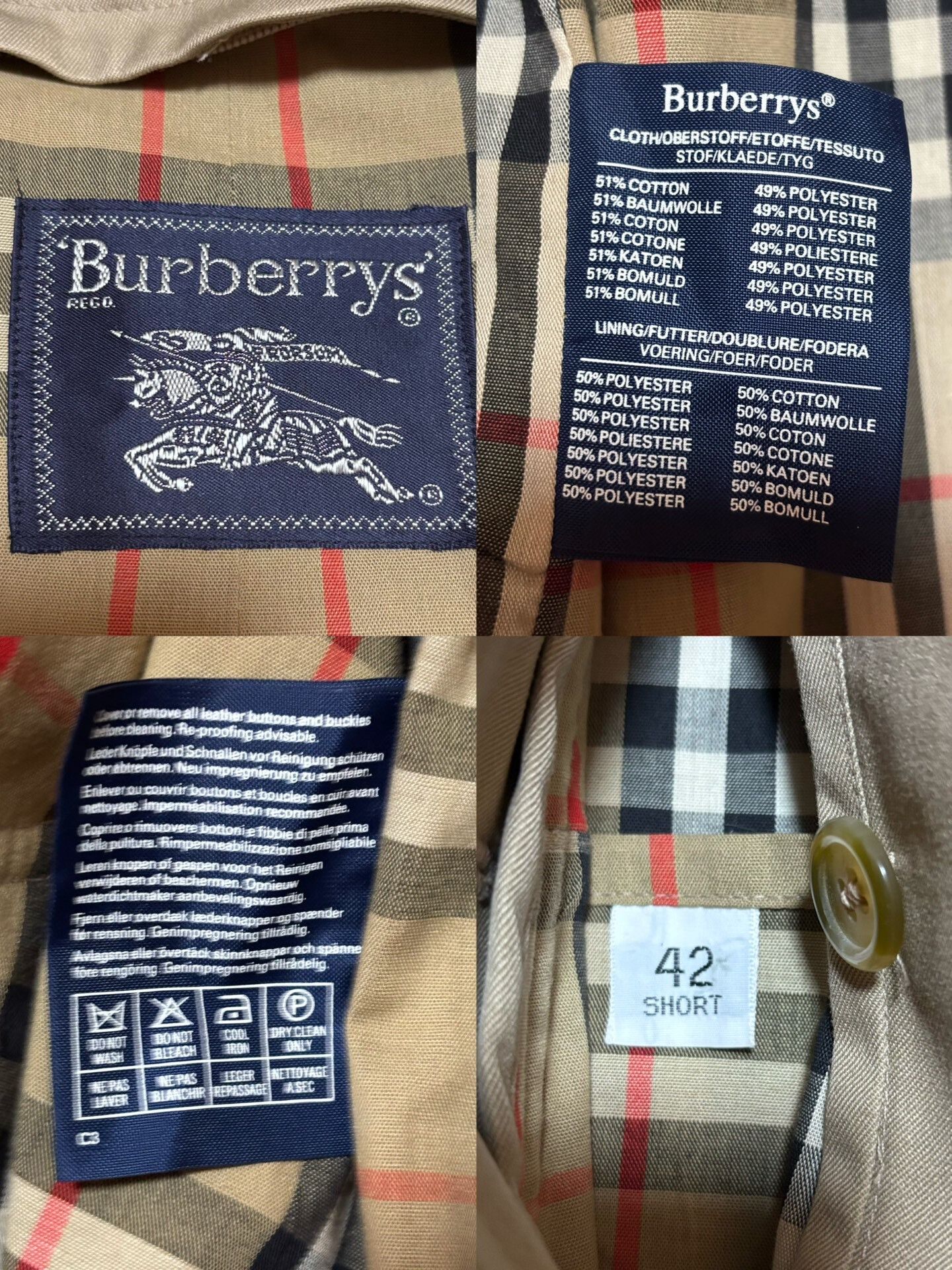 Burberry Burberry Nova Trench Coat Kimura Takuya Style Size US XS / EU 42 / 0 - 7 Thumbnail