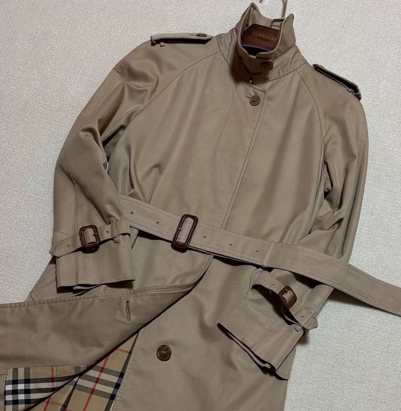 Burberry Burberry Nova Trench Coat Size S / US 4 / IT 40 - 2 Thumbnail