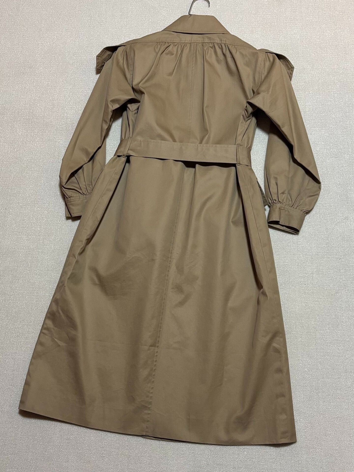 Yves Saint Laurent YSL Women's Single-Breasted Trench Coat Size M / US 6-8 / IT 42-44 - 6 Thumbnail