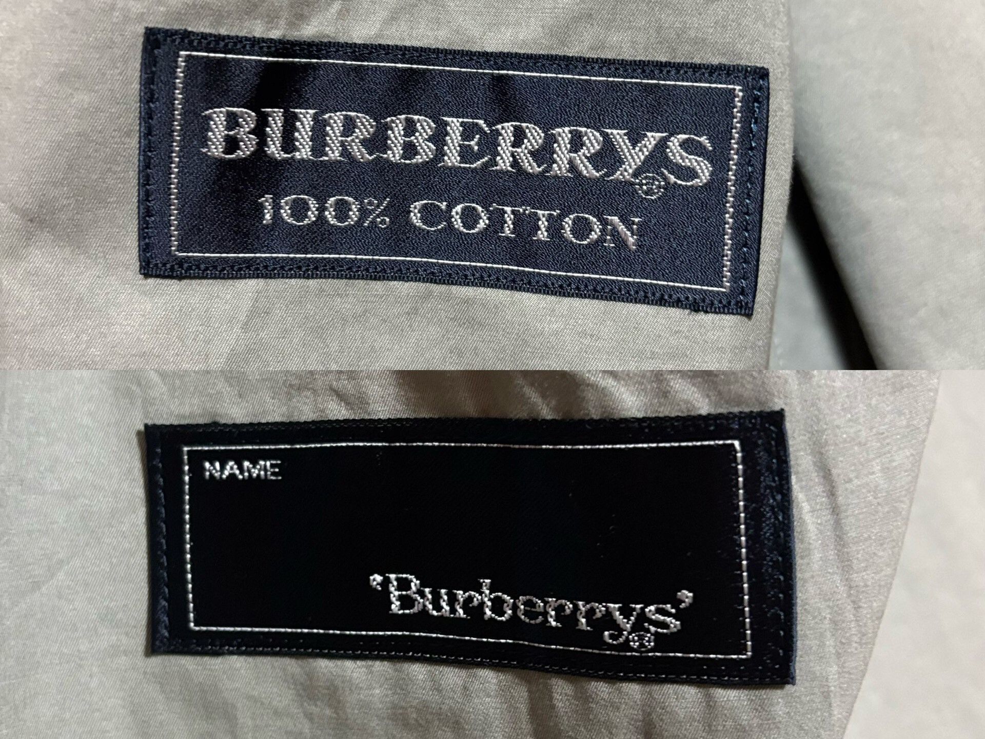 Burberry Burberry Vintage Men's Single-Breasted Trench Size US L / EU 52-54 / 3 - 8 Thumbnail