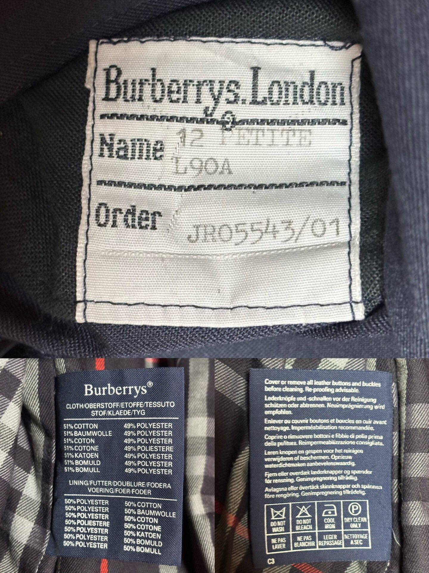 Burberry Burberry Women's Trench Coat Size S / US 4 / IT 40 - 8 Thumbnail