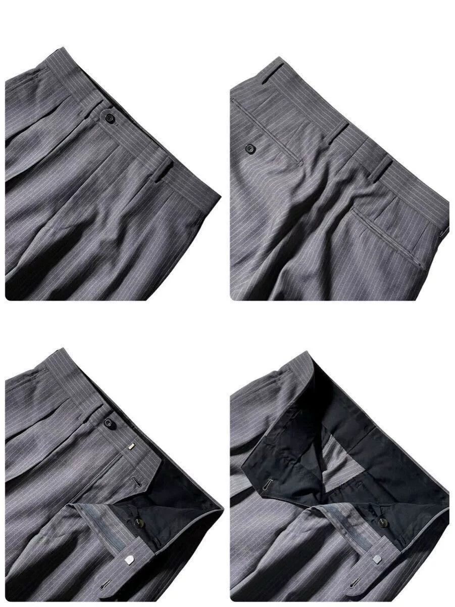 Burberry Burberry London Men's Wool Suit Size US M / EU 48-50 / 2 - 7 Thumbnail