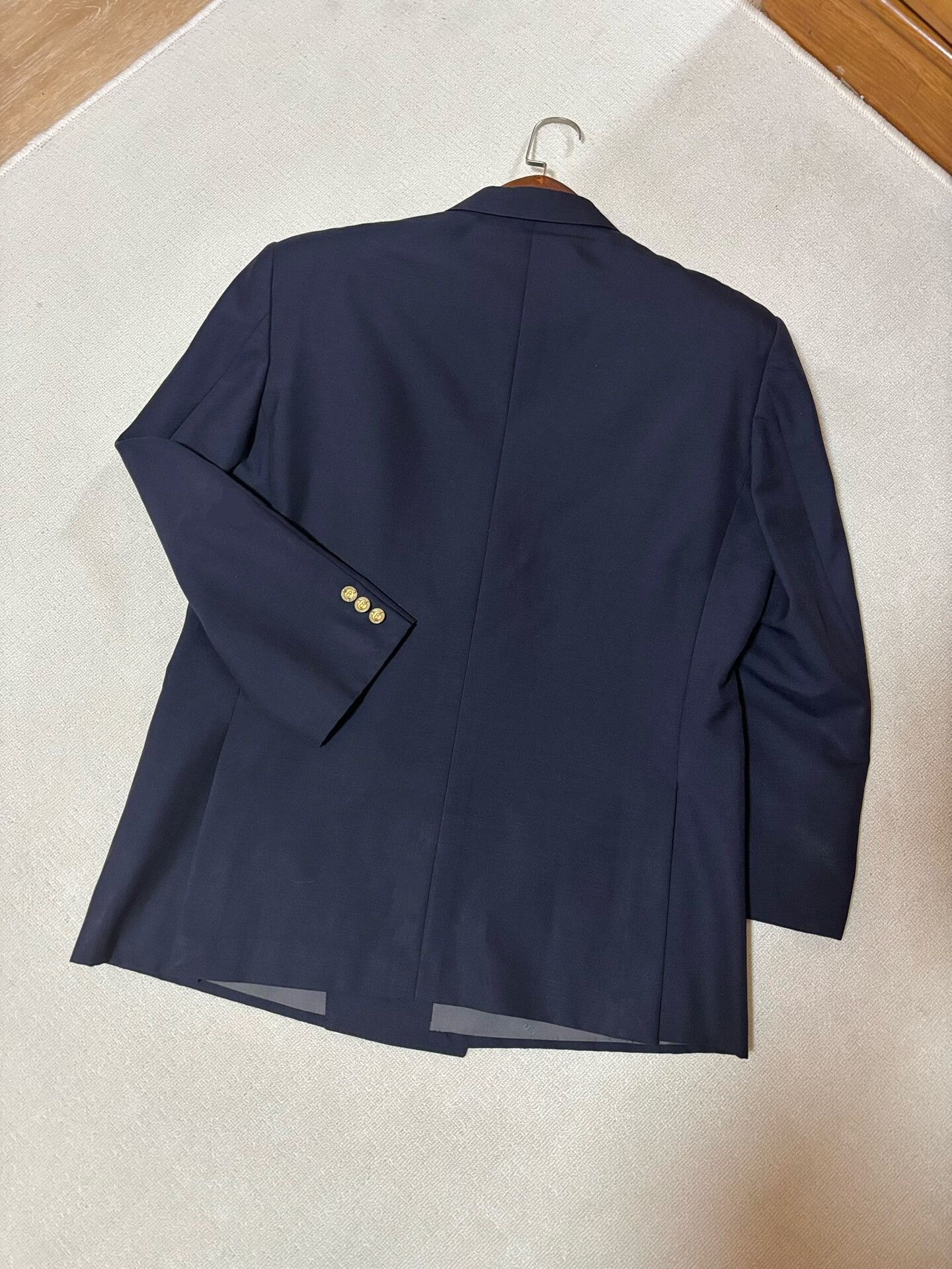 Dior Dior Men's Navy Double-Breasted Suit Size US XL / EU 56 / 4 - 2 Thumbnail