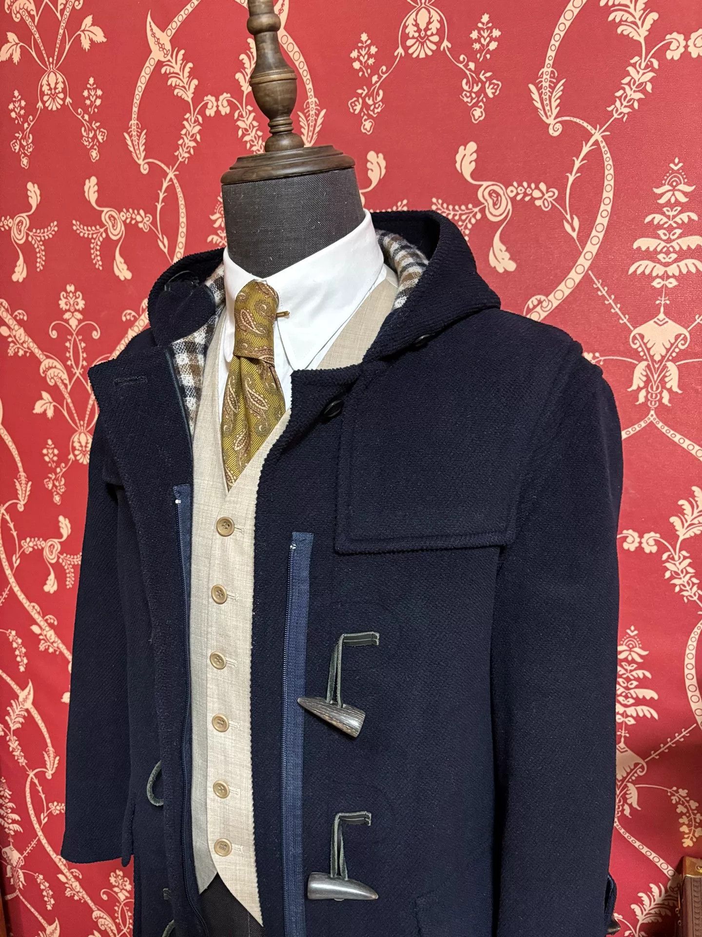 Aquascutum Aquascutum Men's Wool Horn Button Coat Size US S / EU 44-46 / 1 - 3 Thumbnail