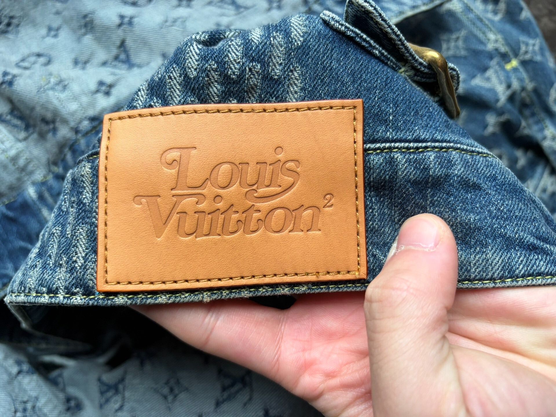Louis Vuitton Louis Vuitton Nigo Denim Jacket Size US M / EU 48-50 / 2 - 7 Thumbnail