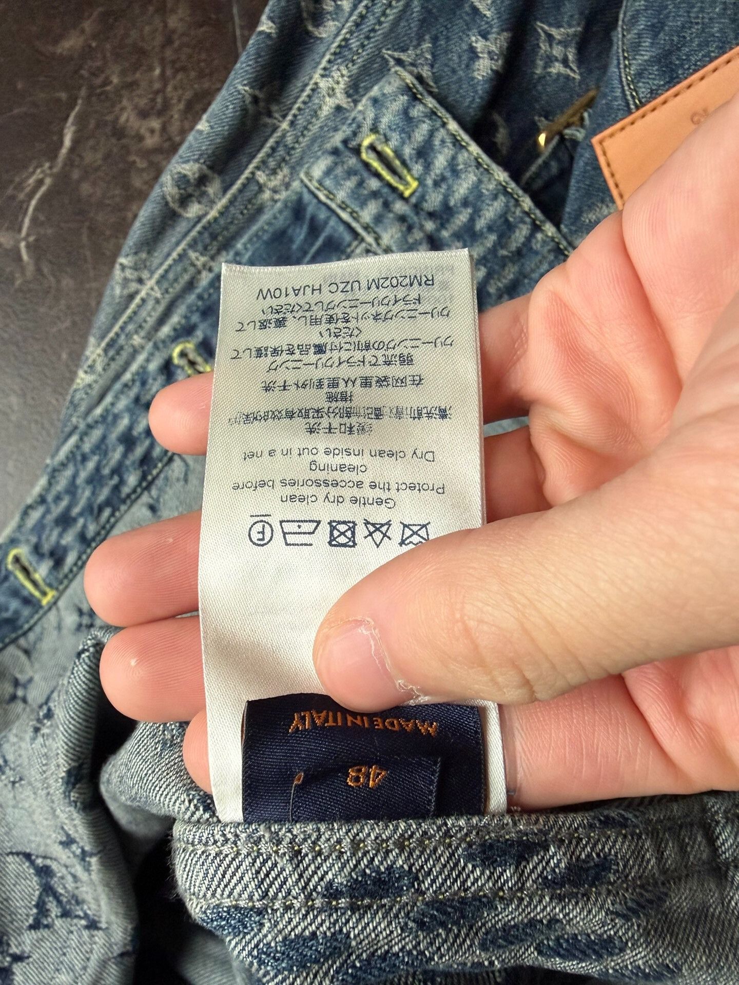 Louis Vuitton Louis Vuitton Nigo Denim Jacket Size US M / EU 48-50 / 2 - 5 Thumbnail