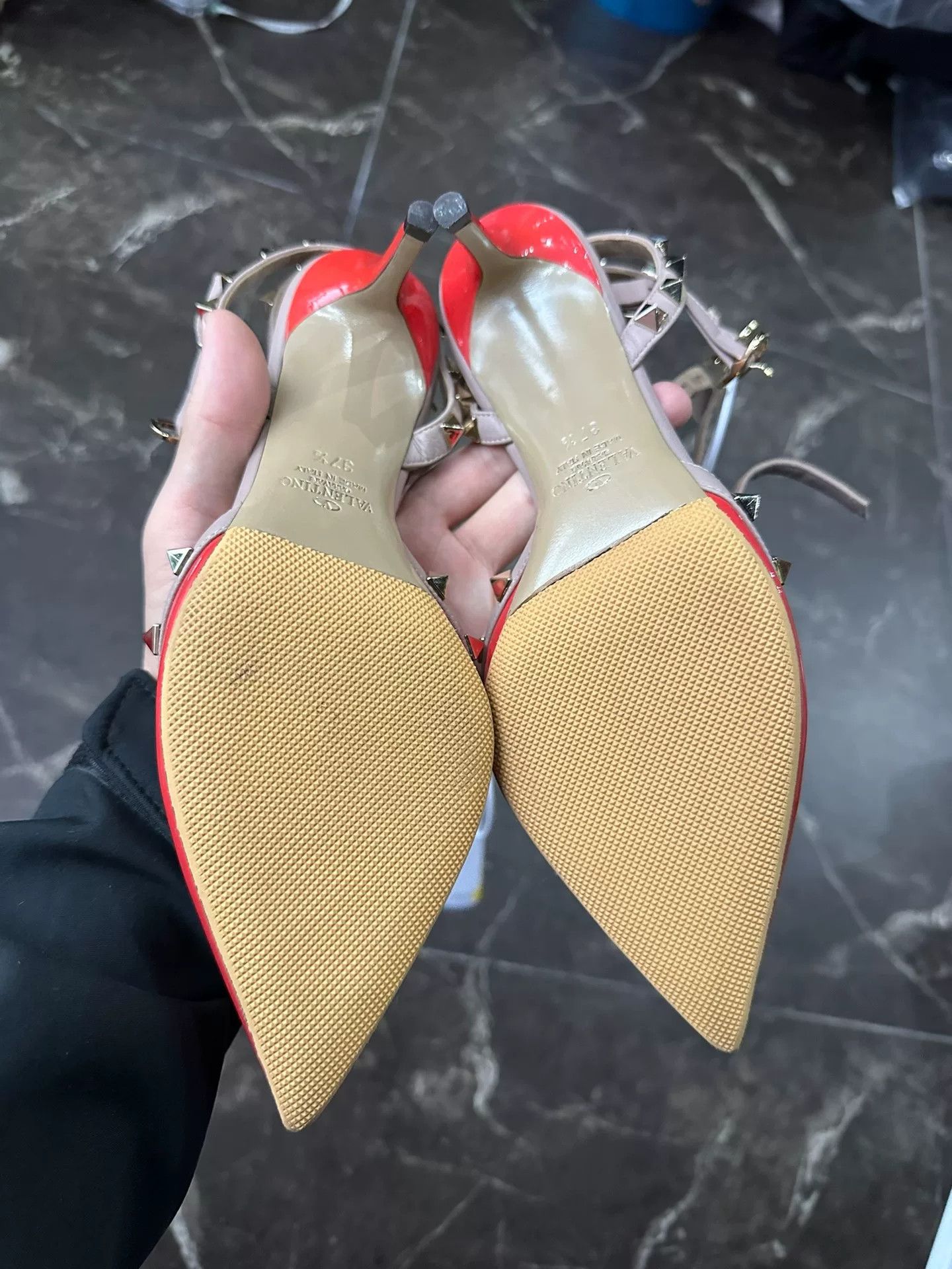 Valentino Valentino Women's Red High Heels Size US 6.5 / IT 36.5 - 6 Thumbnail