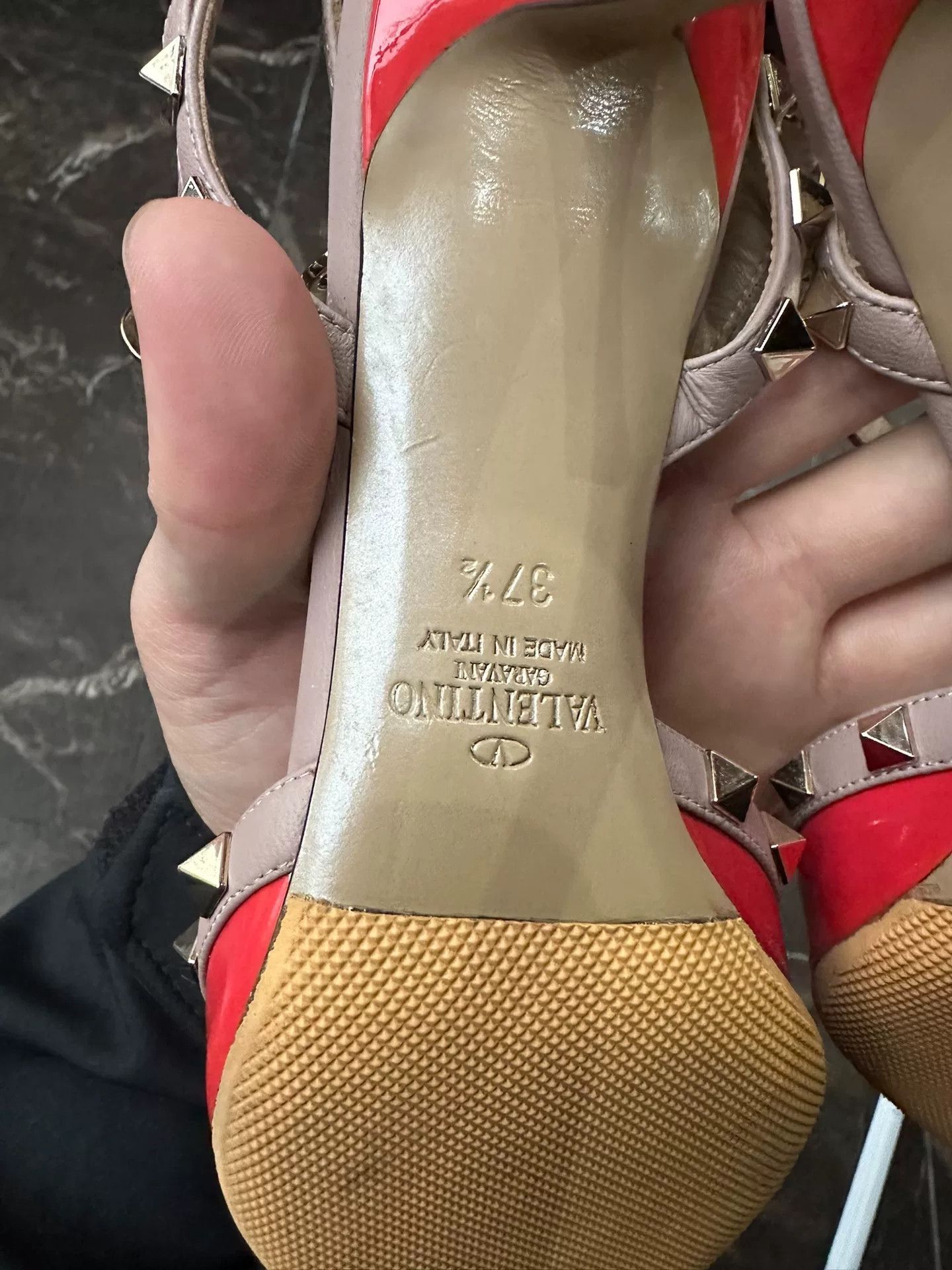 Valentino Valentino Women's Red High Heels Size US 6.5 / IT 36.5 - 7 Thumbnail