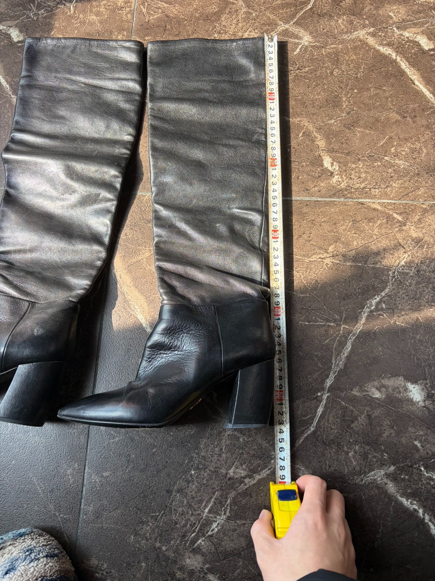 Prada Prada Over-the-Knee Boots Size 37 Size US 6 / IT 36 - 7 Thumbnail