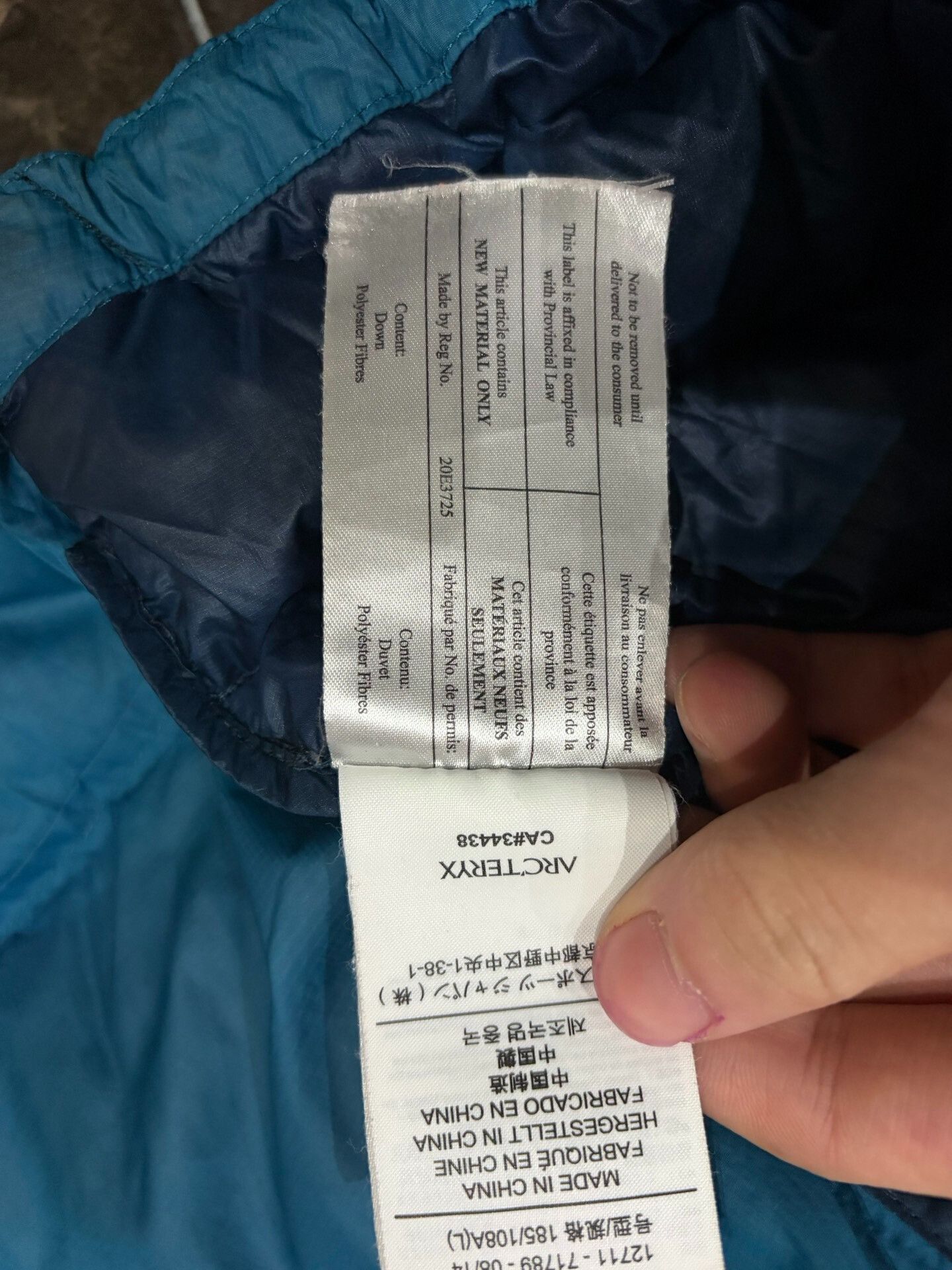 Arc'teryx Arc'teryx Thorium Ar Down Jacket Size US L / EU 52-54 / 3 - 4 Thumbnail