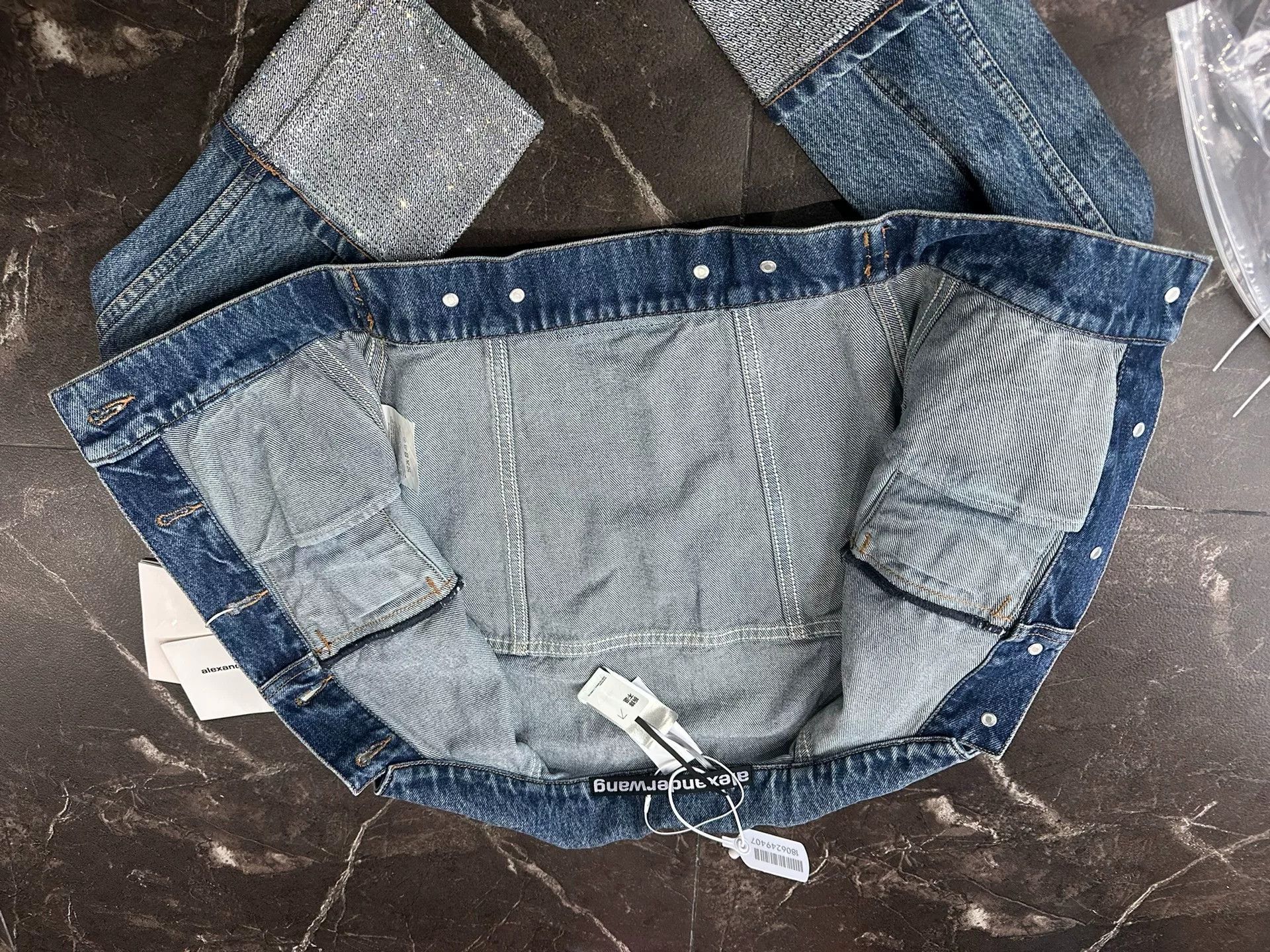 Alexander Wang Alexander Wang Denim Short Jacket Size XS / US 0-2 / IT 36-38 - 5 Thumbnail