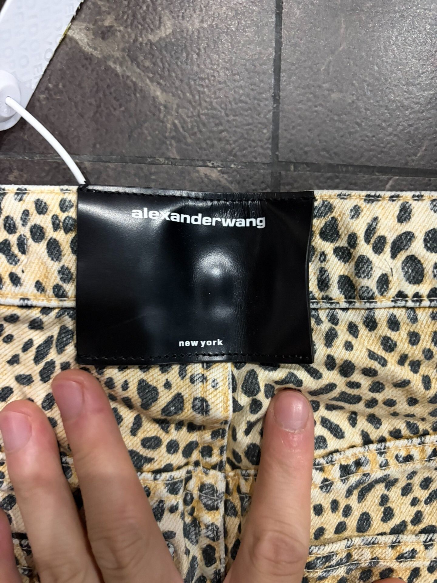 Alexander Wang Alexander Wang Leopard Wash Jeans Size 25" / US 0 / IT 36 - 6 Thumbnail