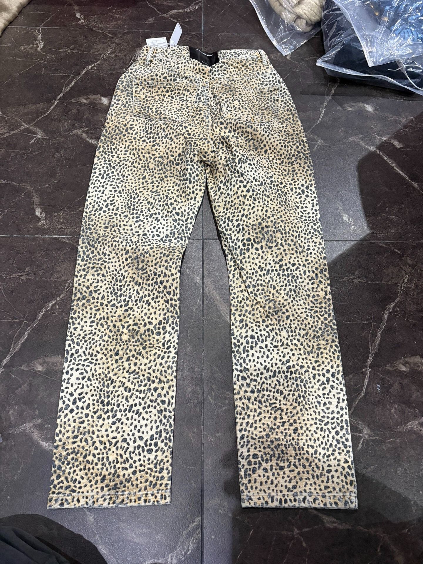 Alexander Wang Alexander Wang Leopard Wash Jeans Size 25" / US 0 / IT 36 - 5 Thumbnail