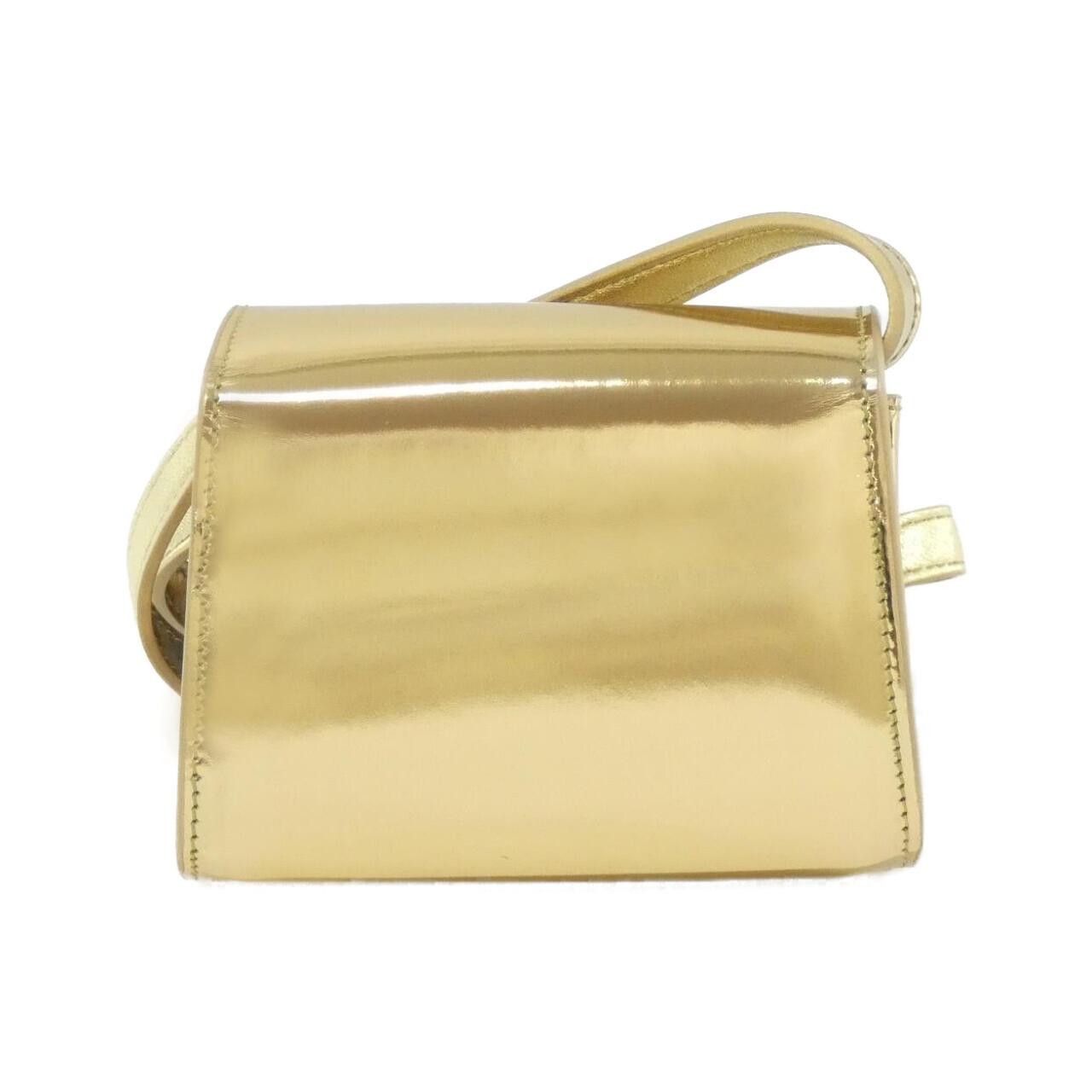 Salvatore Ferragamo Salvatore Ferragamo Salvatore Ferragamo Metallic Leather Shoulder Bag Leather Shoulder Bag 22 0617 DUTY FREE for USA Size ONE SIZE - 2 Thumbnail