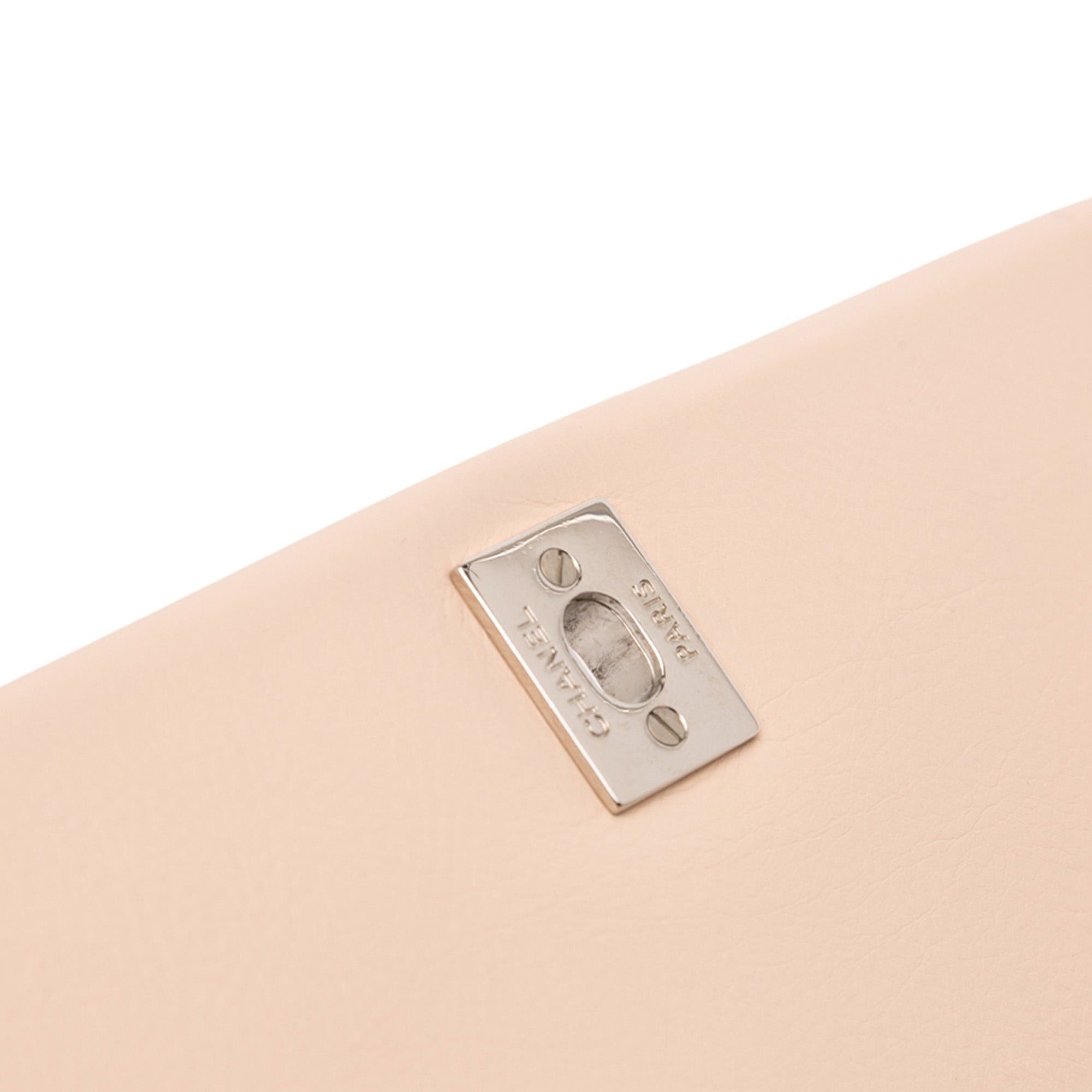 Chanel Quilted Calfskin Chain Embossed Flap Size ONE SIZE - 8 Thumbnail