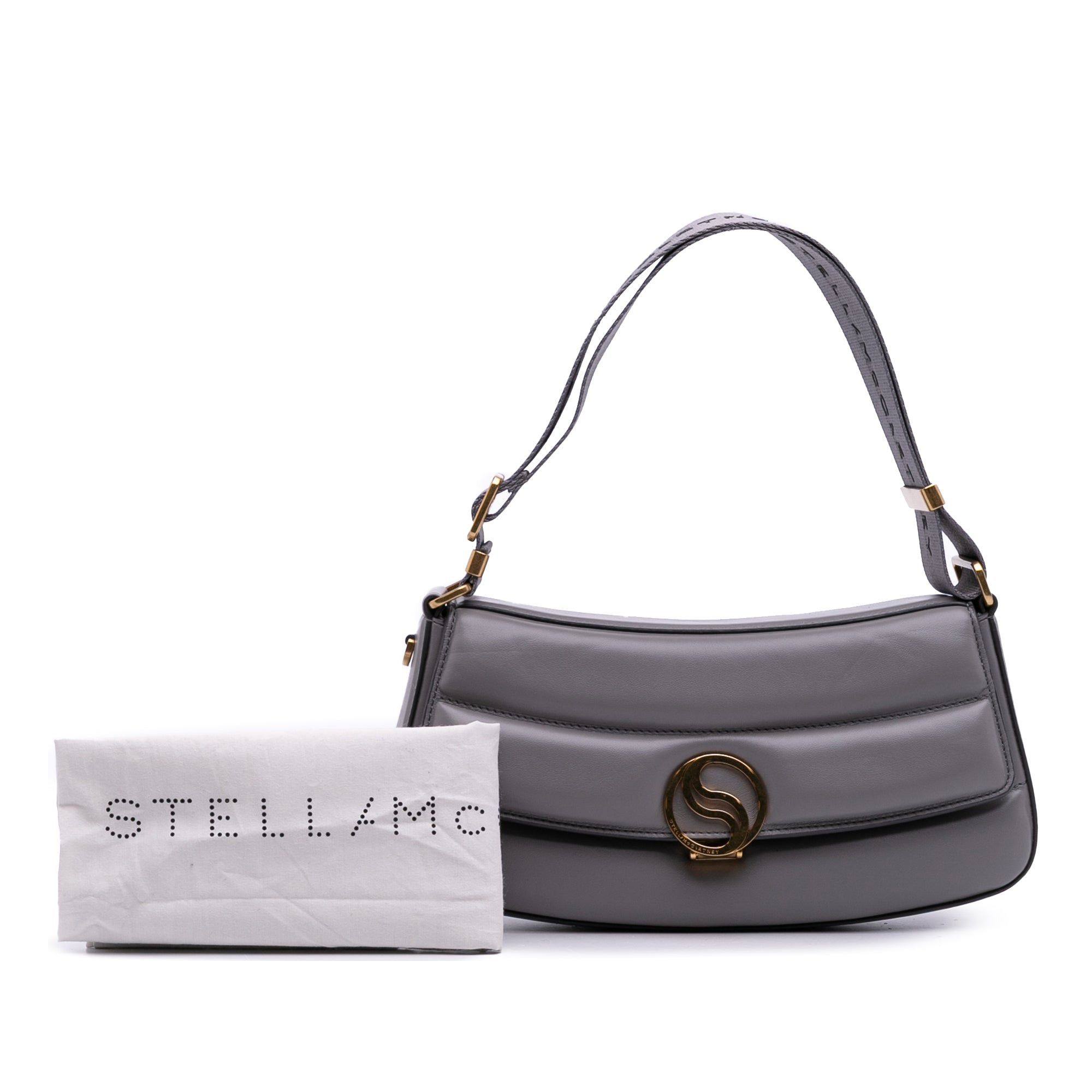 Stella McCartney Alter Mat S Wave Padded Shoulder Bag Size ONE SIZE - 12 Thumbnail