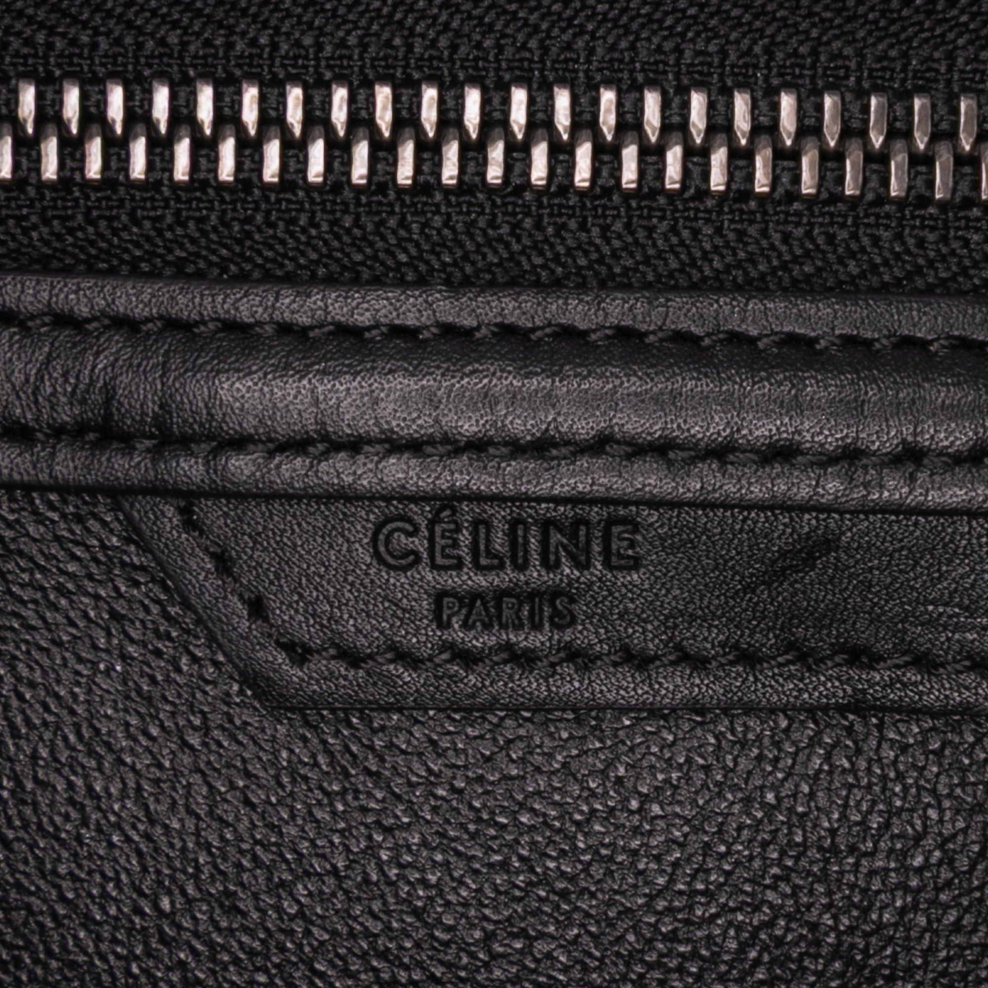 Celine Micro Tricolor Leather Luggage Tote Size ONE SIZE - 5 Thumbnail