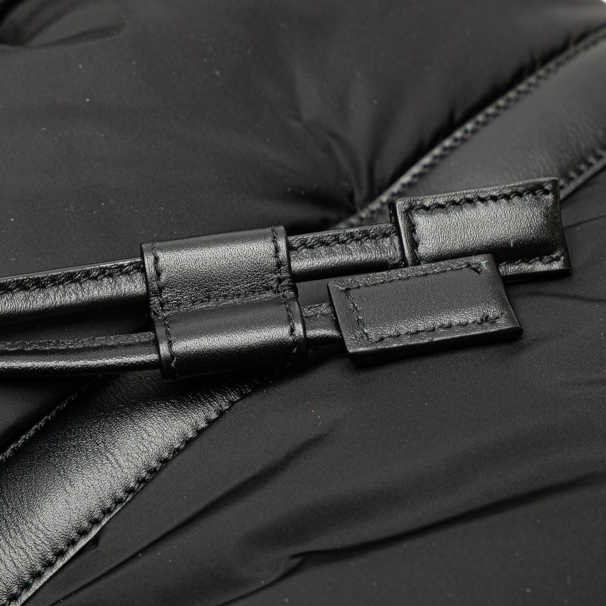 Saint Laurent Paris Nylon Rive Gauche Drawstring Backpack Size ONE SIZE - 9 Thumbnail