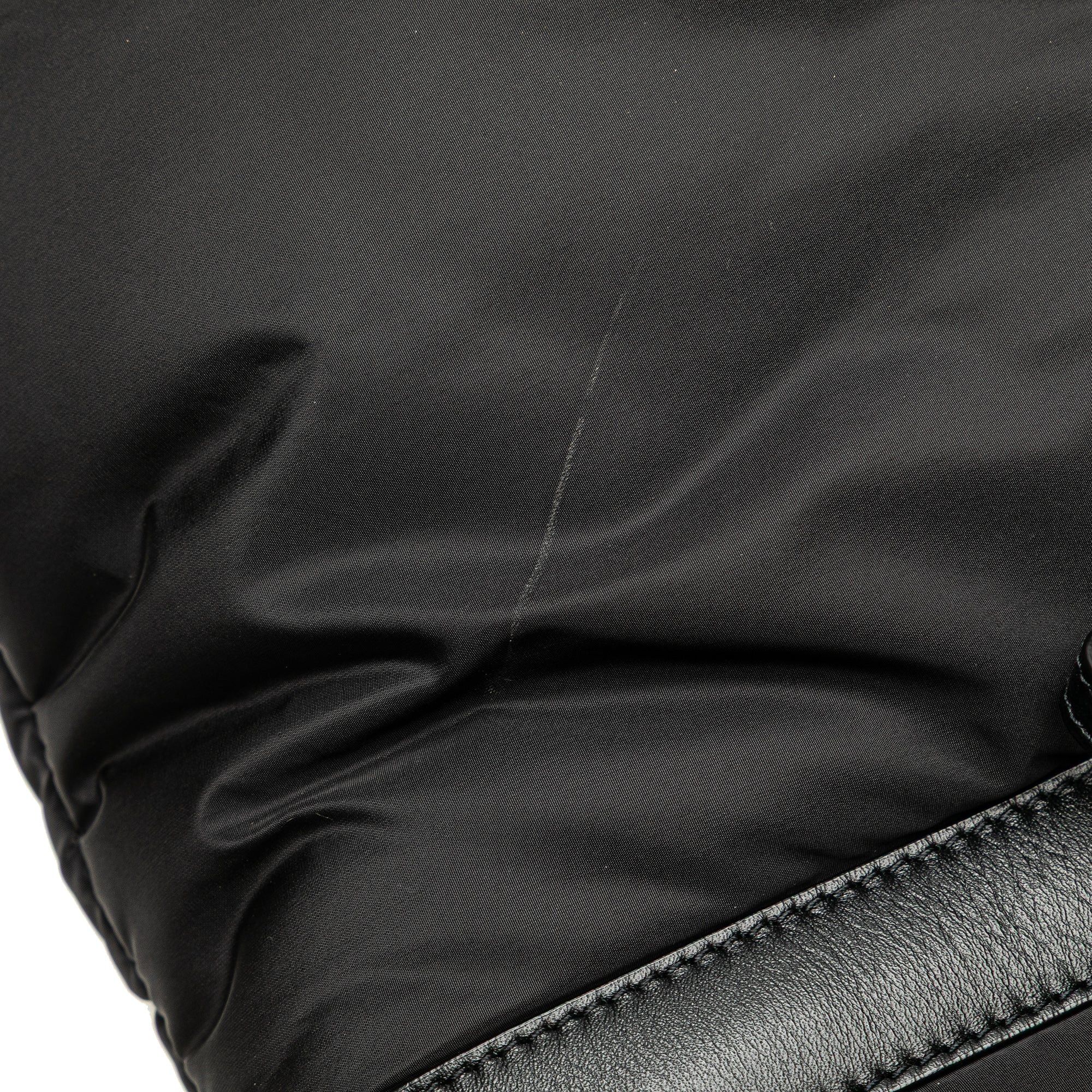 Saint Laurent Paris Nylon Rive Gauche Drawstring Backpack Size ONE SIZE - 8 Thumbnail