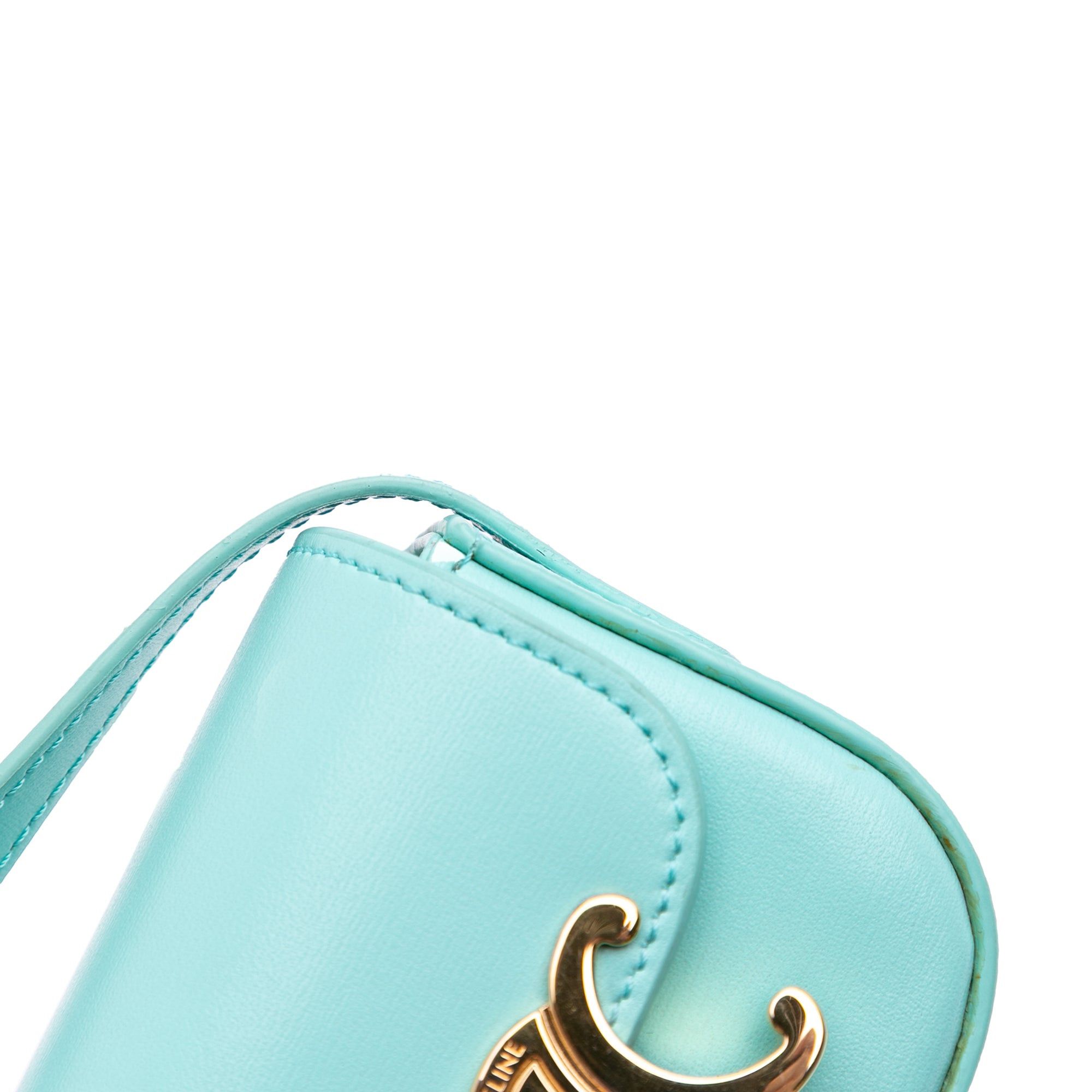 Celine Leather Triomphe AirPods Case with Strap Size ONE SIZE - 9 Thumbnail