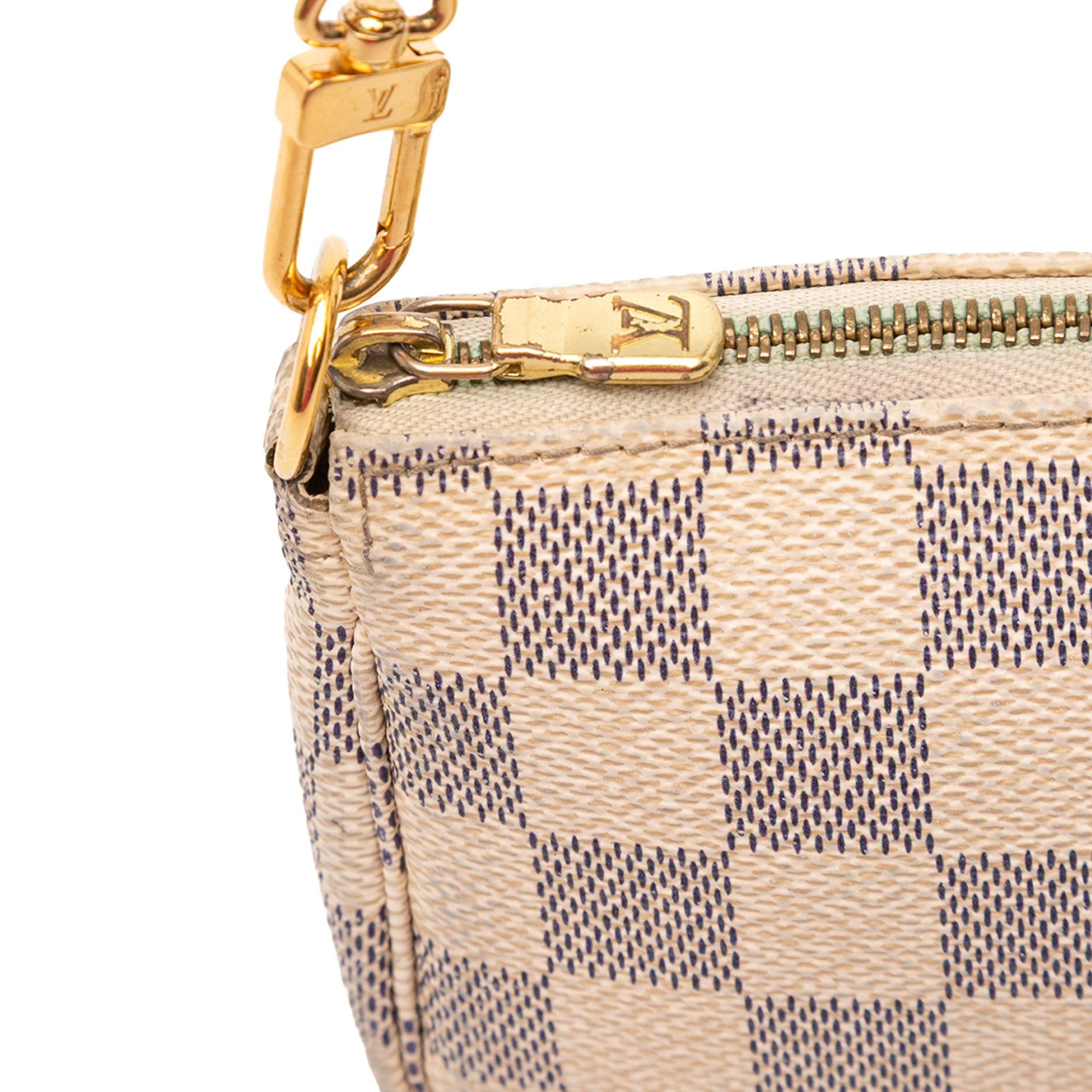 Louis Vuitton Damier Azur Mini Pochette Accessoires Size ONE SIZE - 7 Thumbnail