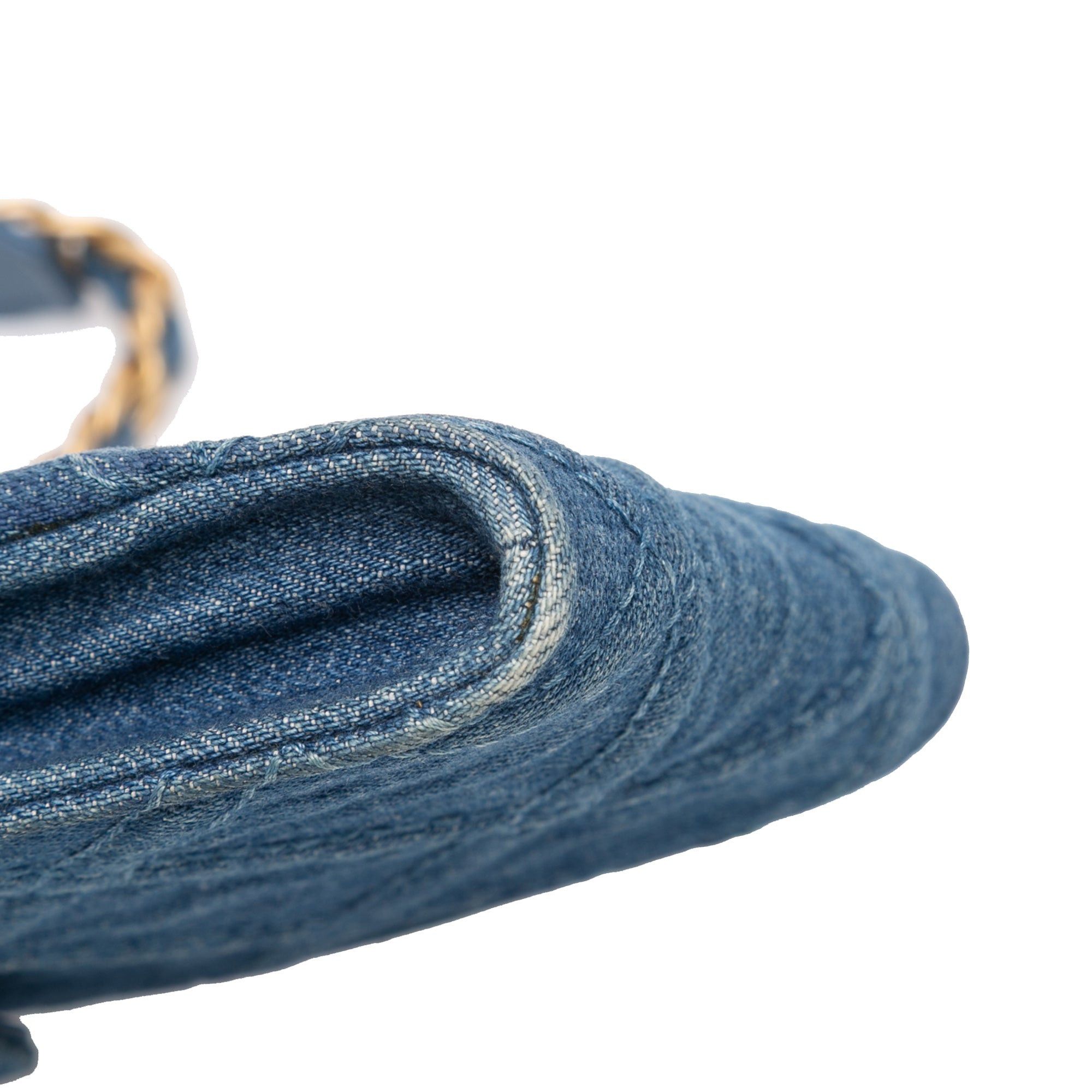 Chanel Denim 19 Phone Holder with Chain Size ONE SIZE - 9 Thumbnail
