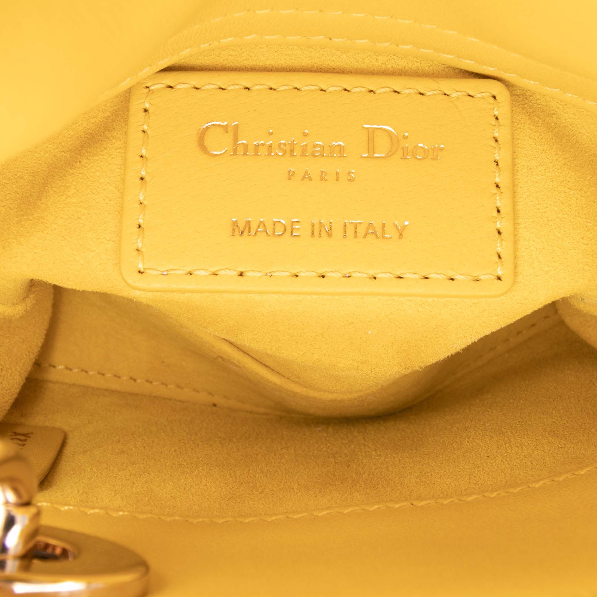 Dior Micro Lambskin Cannage Lady Dior Size ONE SIZE - 5 Thumbnail