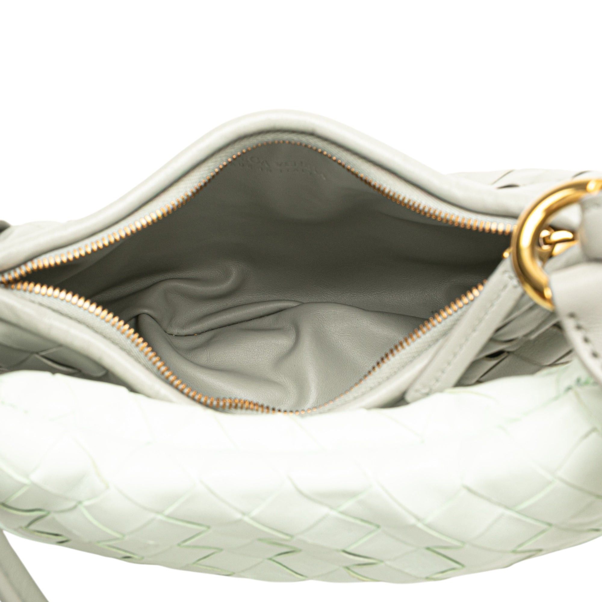 Bottega Veneta Small Bicolor Lambskin Intrecciato Gemelli Bag Size ONE SIZE - 4 Thumbnail