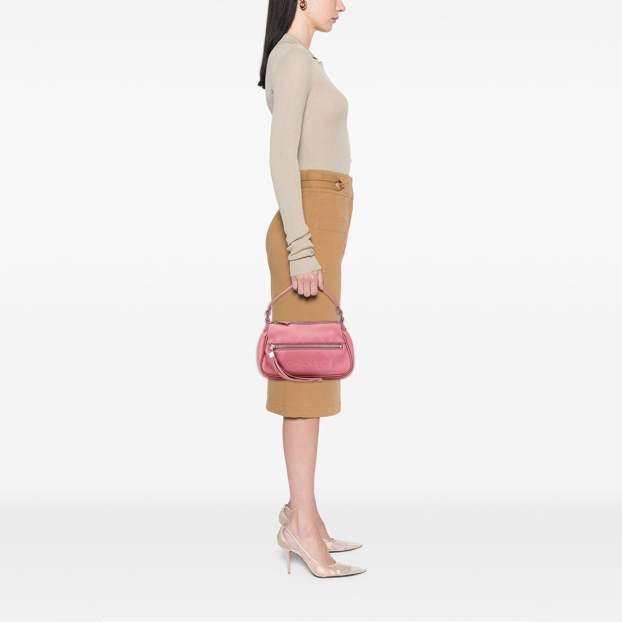 Chanel Calfskin LAX Front Pocket Shoulder Bag Size ONE SIZE - 11 Thumbnail