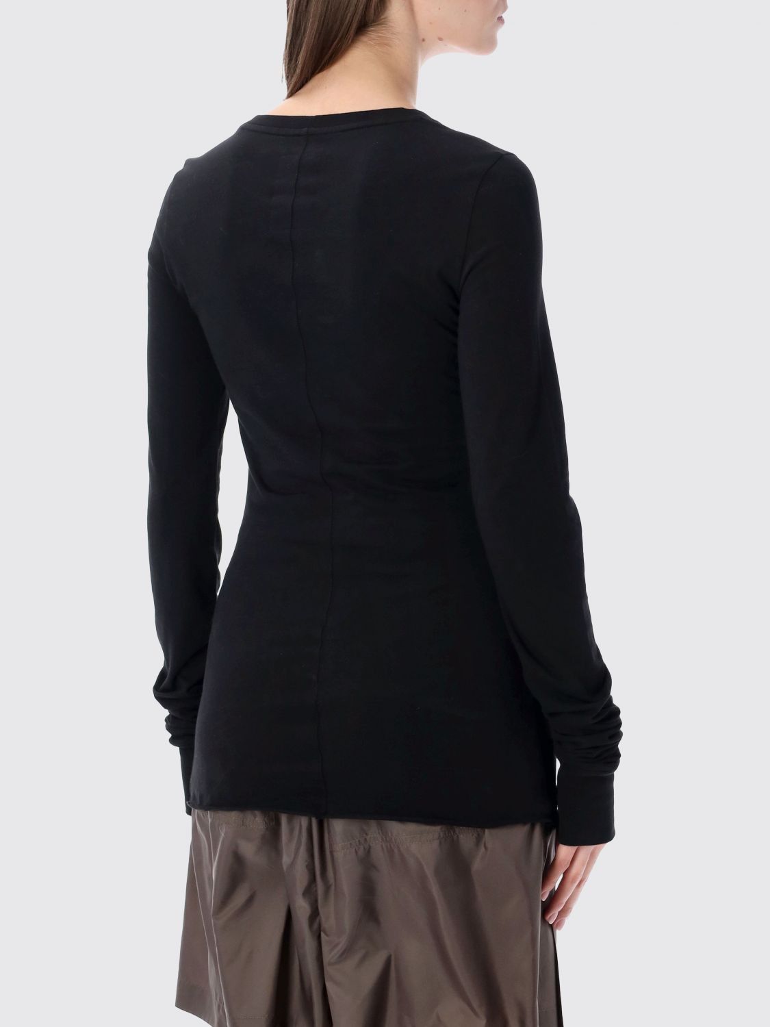Moncler Moncler T-Shirt Woman Black Size XS / US 0-2 / IT 36-38 - 2 Thumbnail