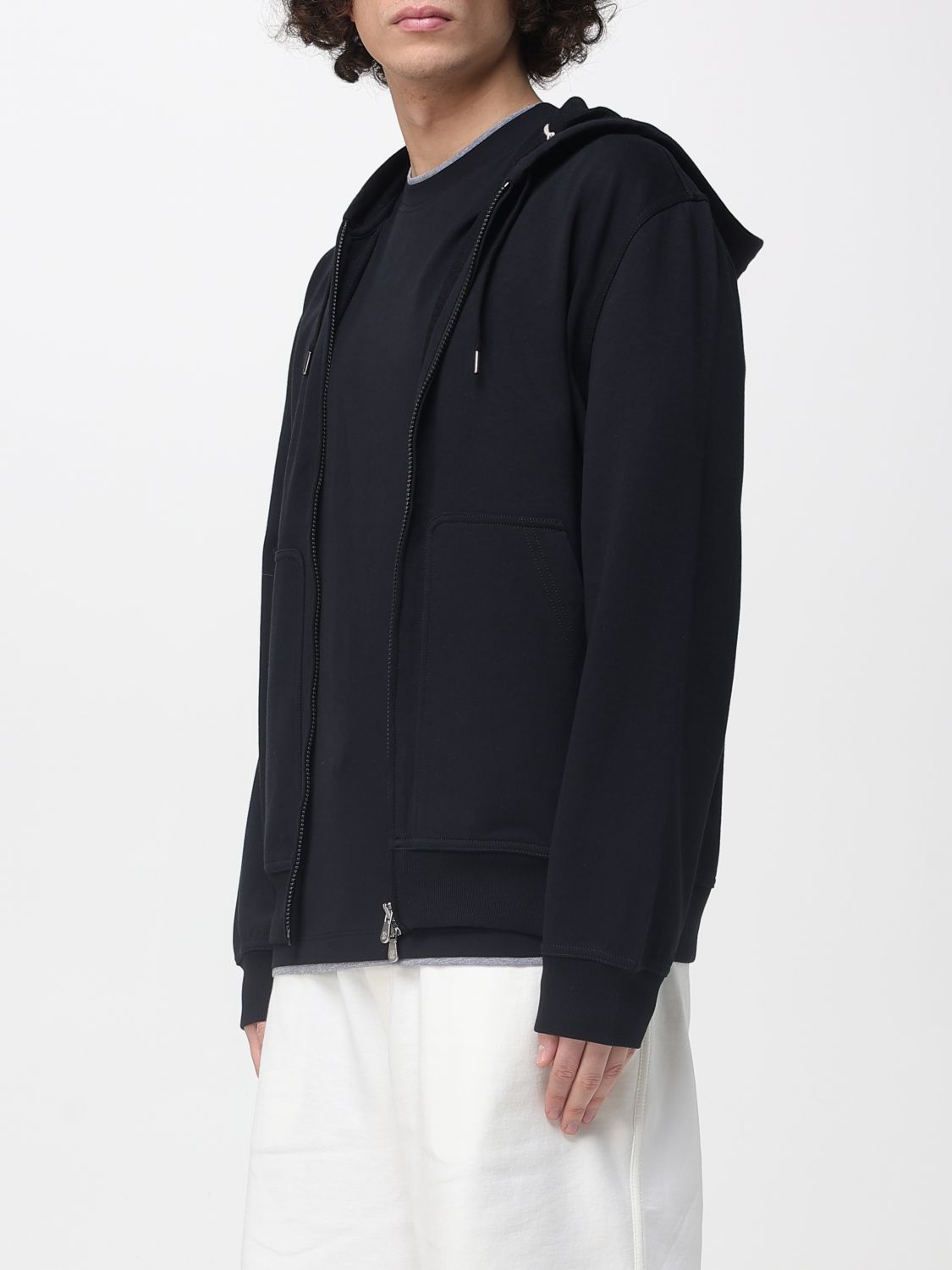 Brunello Cucinelli Brunello Cucinelli Sweatshirt Men Black Size US L / EU 52-54 / 3 - 4 Thumbnail