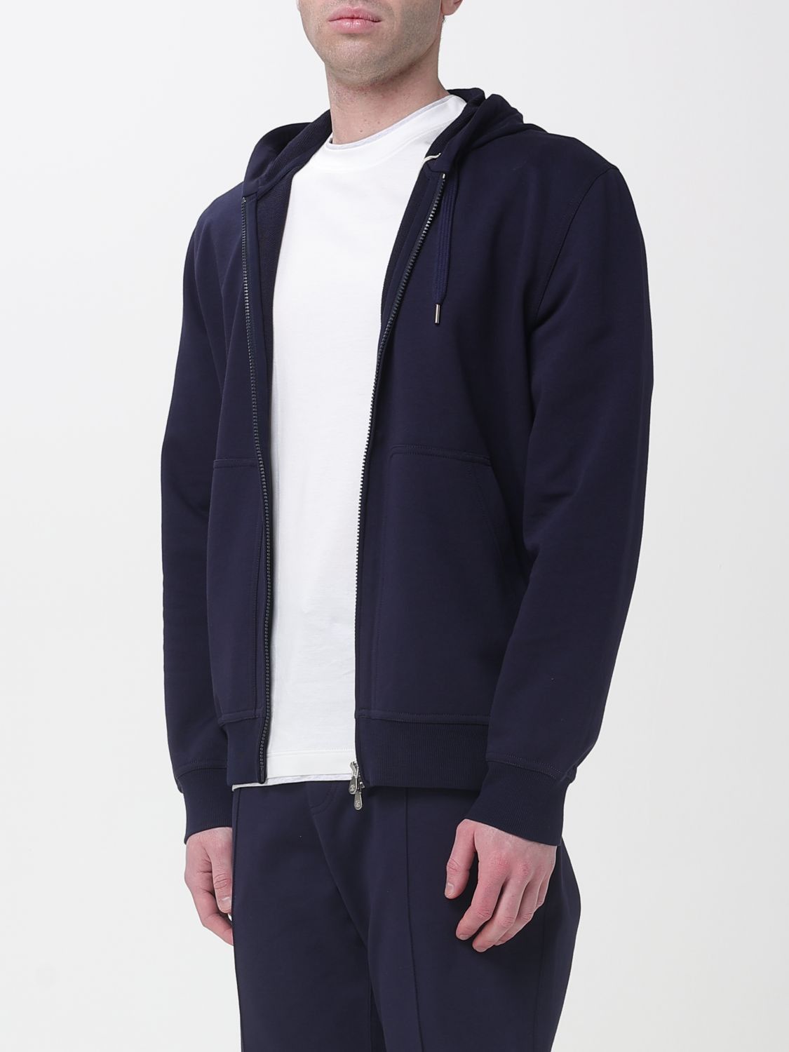 Brunello Cucinelli Brunello Cucinelli Sweatshirt Men Blue Size US M / EU 48-50 / 2 - 4 Thumbnail