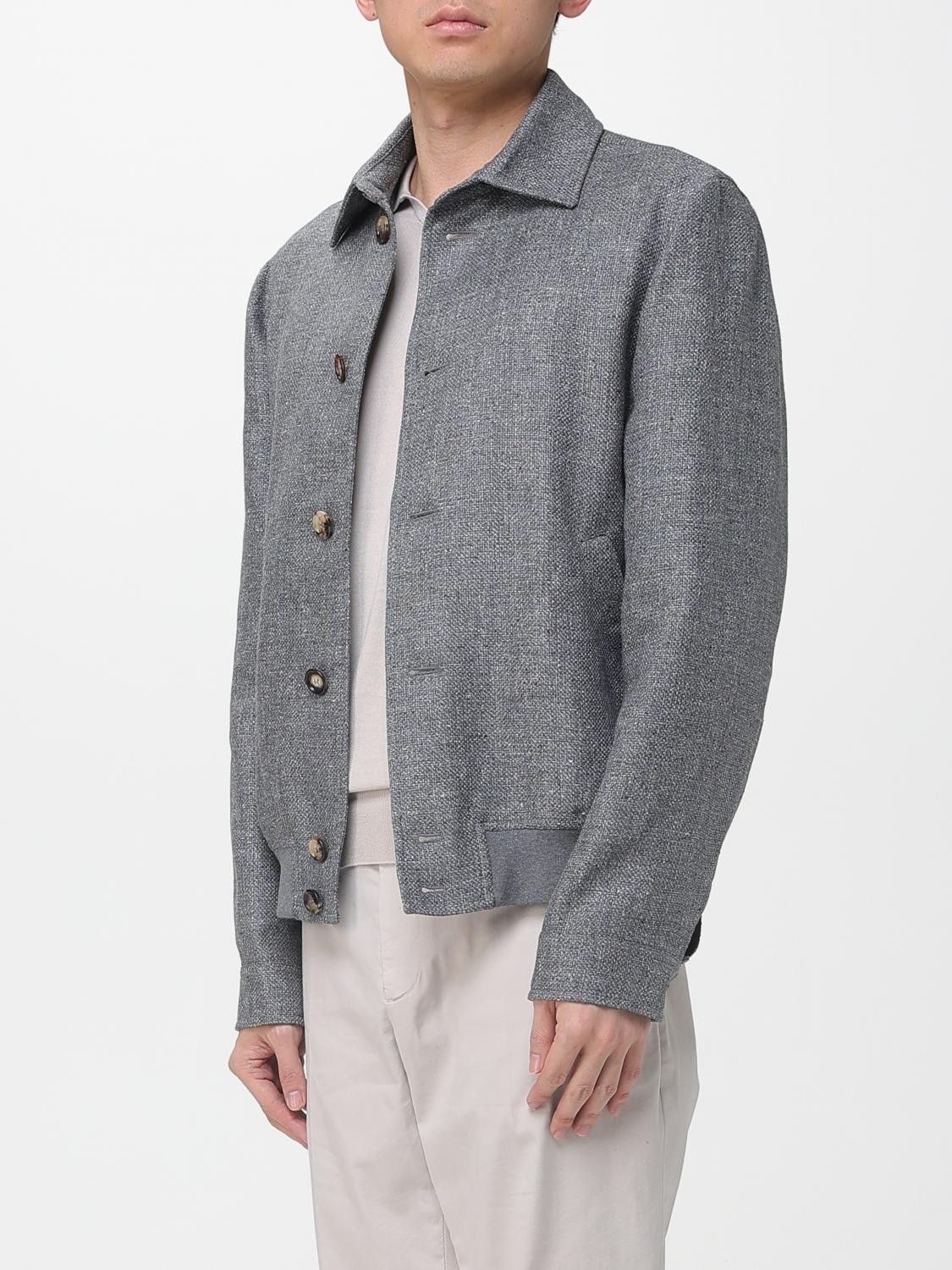 Brunello Cucinelli Brunello Cucinelli Jacket Men Grey Size US M / EU 48-50 / 2 - 4 Thumbnail